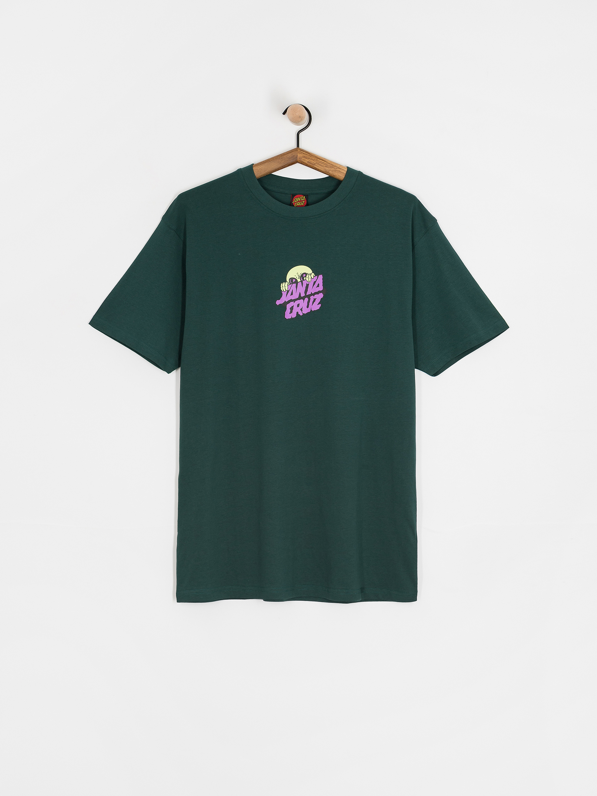 Tričko Santa Cruz Knibbs Alien Stacked Strp Frnt (cosmic teal)