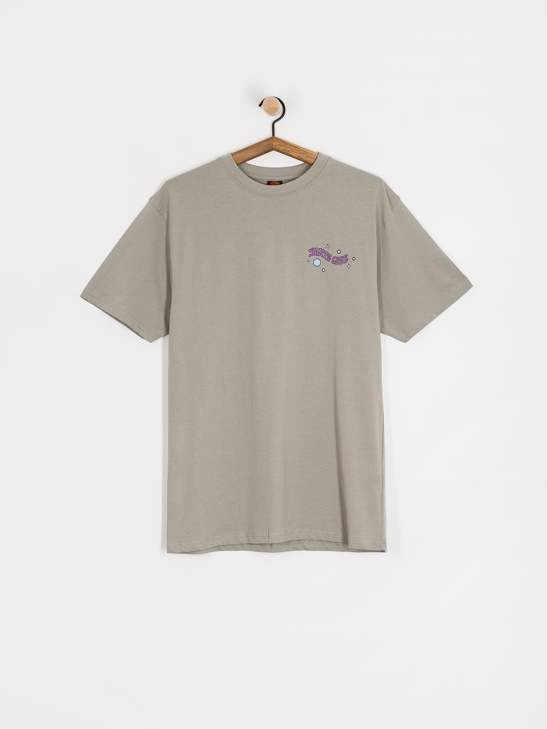 Tričko Santa Cruz Knibbs Invasion Hand Strip (moon dust)