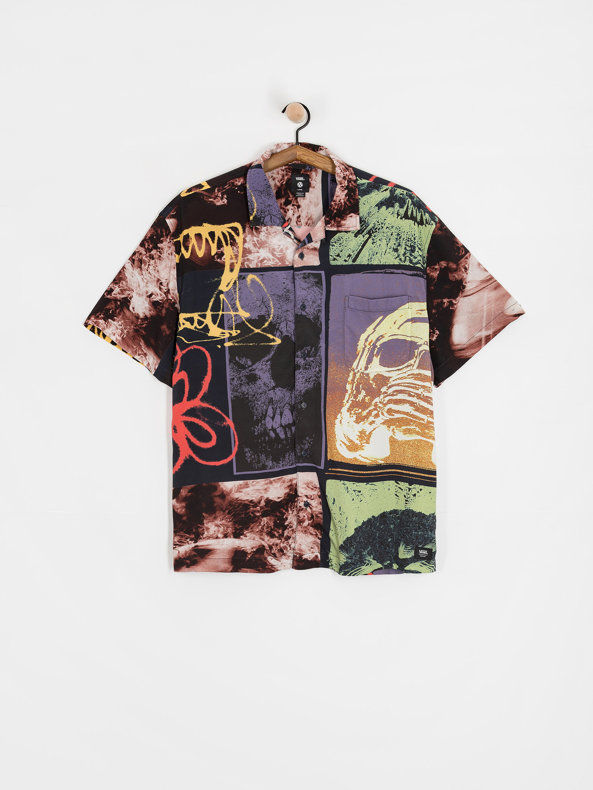 Košeľa Vans Prospect Collage (parisian night)