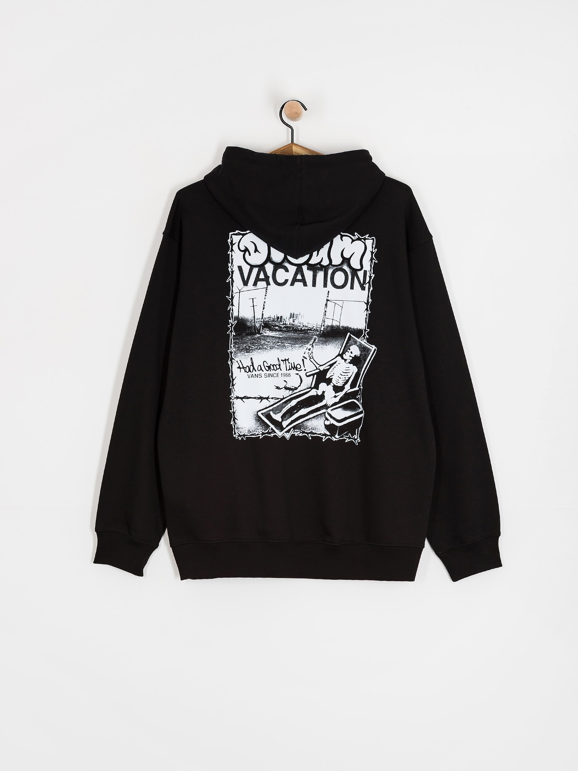 Mikina s kapucňou Vans Good Times HD (black)