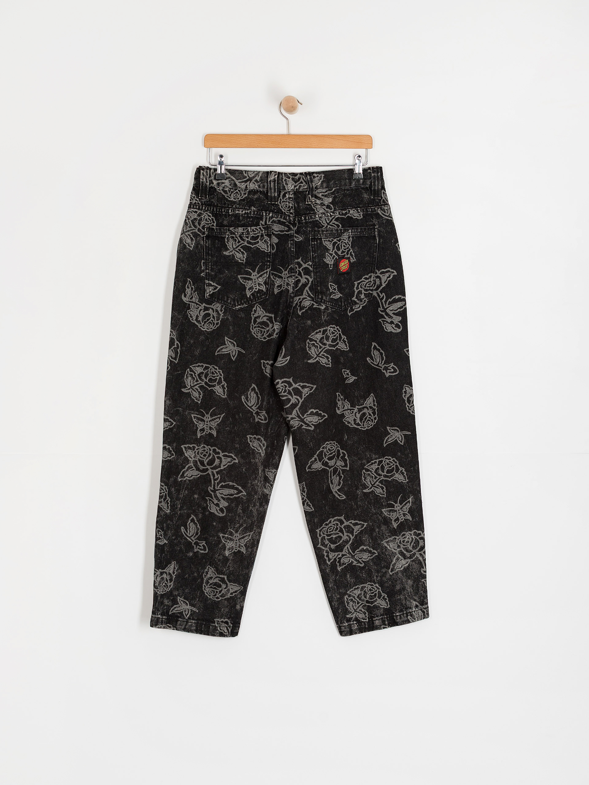 Nohavice Santa Cruz Big (mono flash roses)