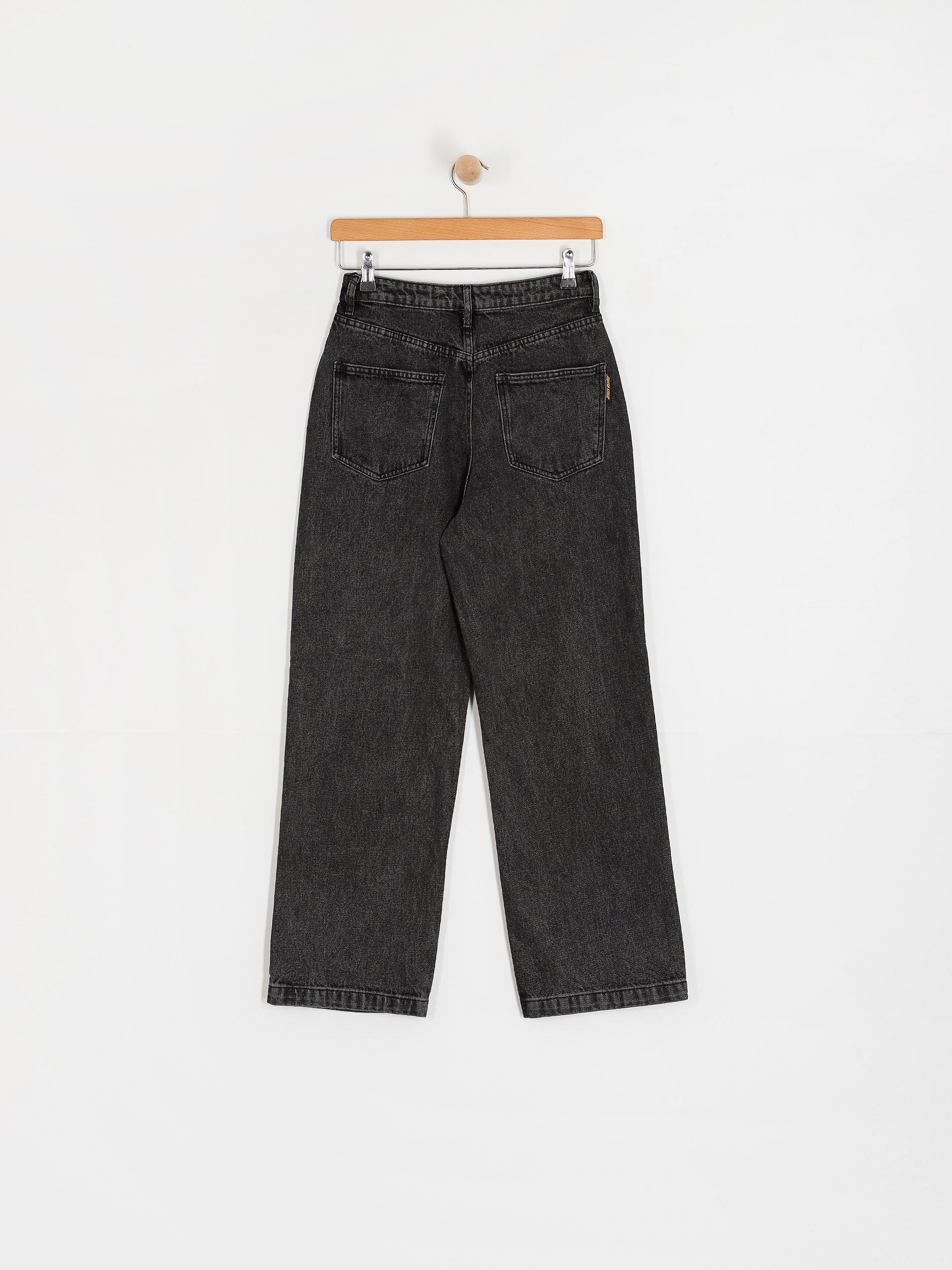 Nohavice Santa Cruz Classic Baggy Jeans Wmn (black wash)