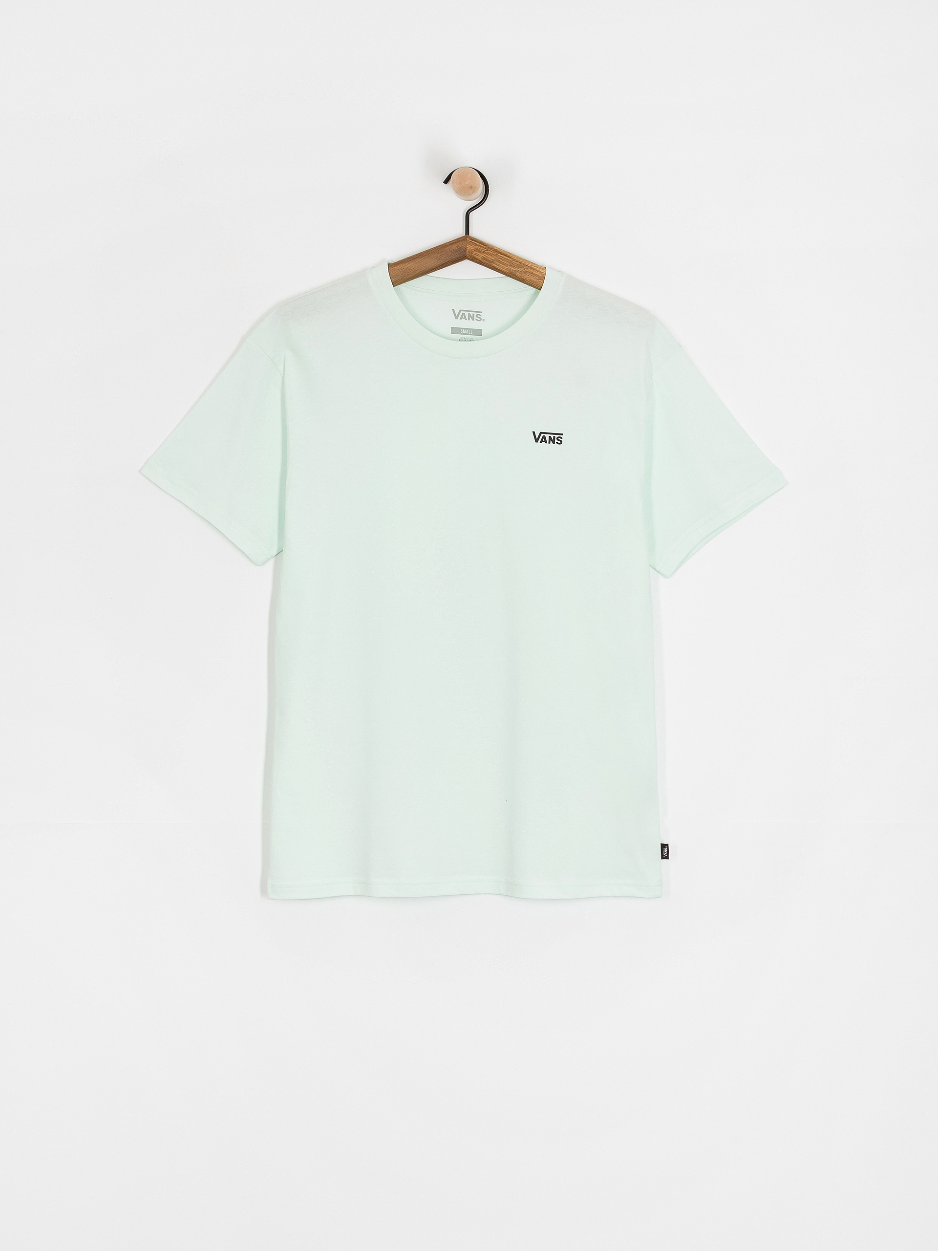Tričko Vans Left Chest Logo Em Wmn (hint of mint)