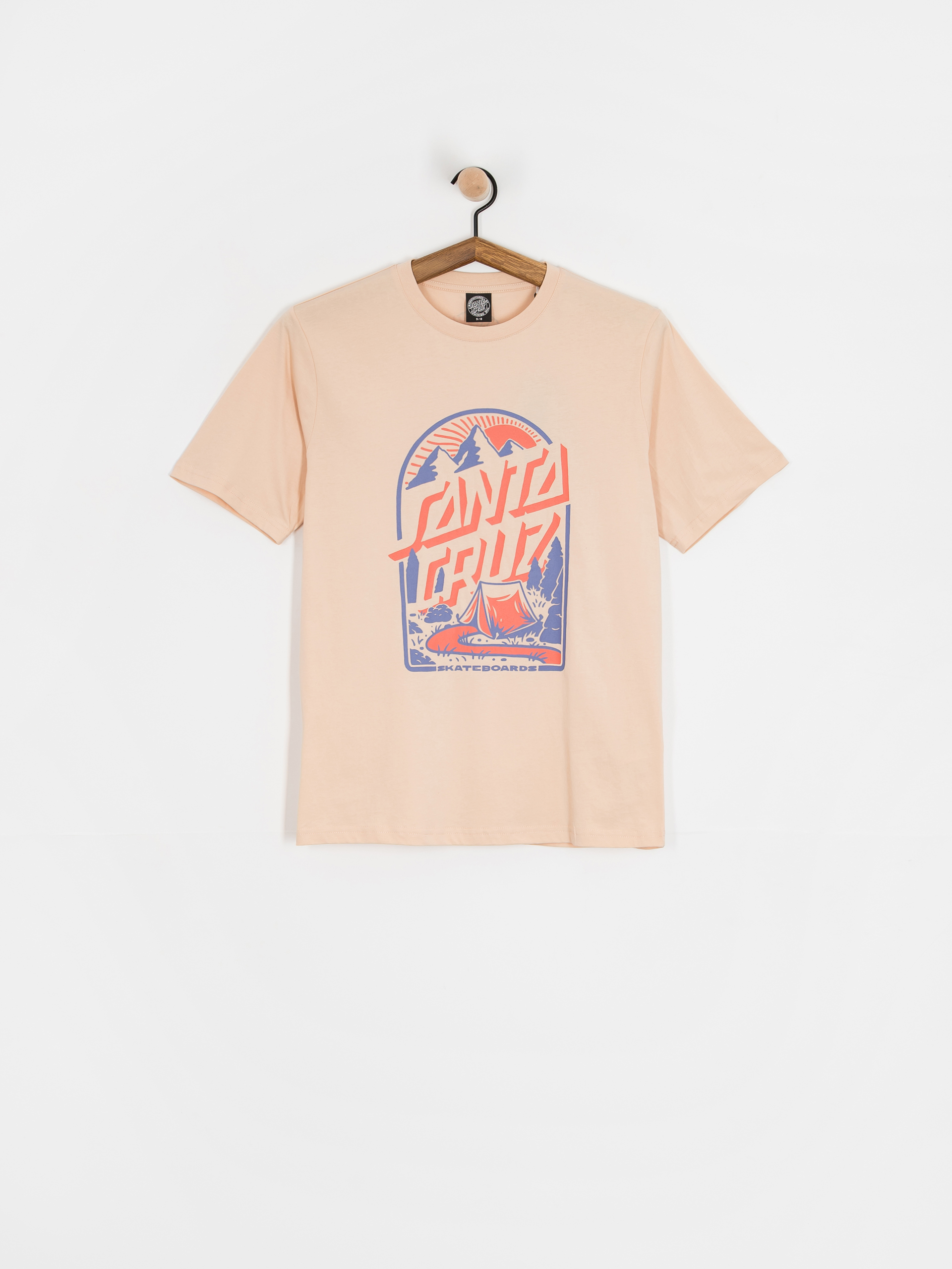 Tričko Santa Cruz Camp Retreat Front Wmn (oat)