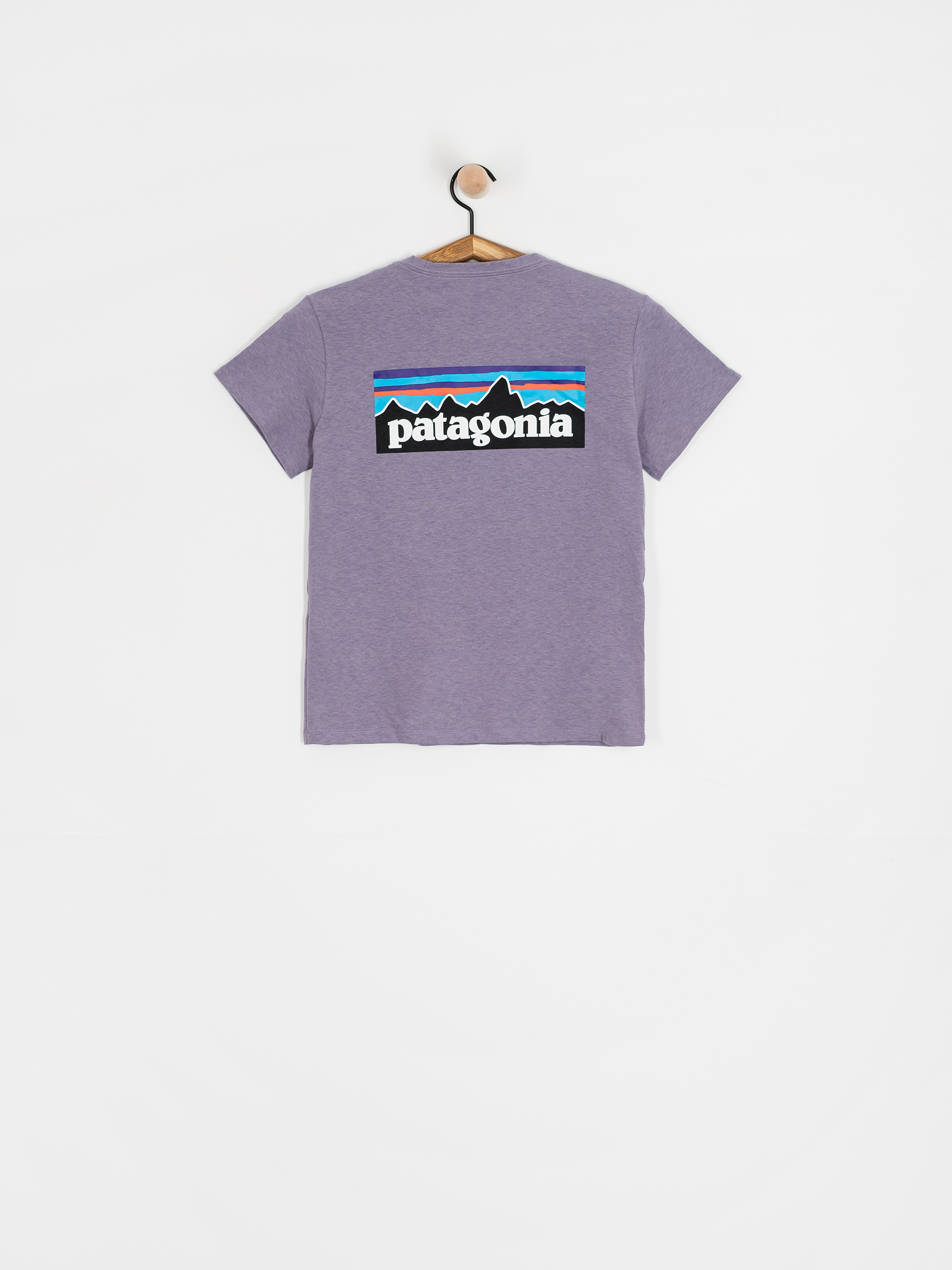 Tričko Patagonia P 6 Logo Responsibili Wmn (concrete purple)