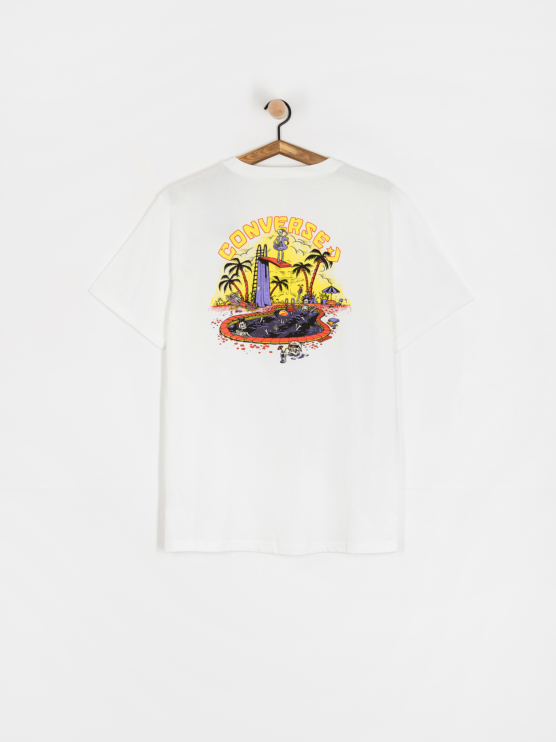 Tričko Converse Summer Zone (white)