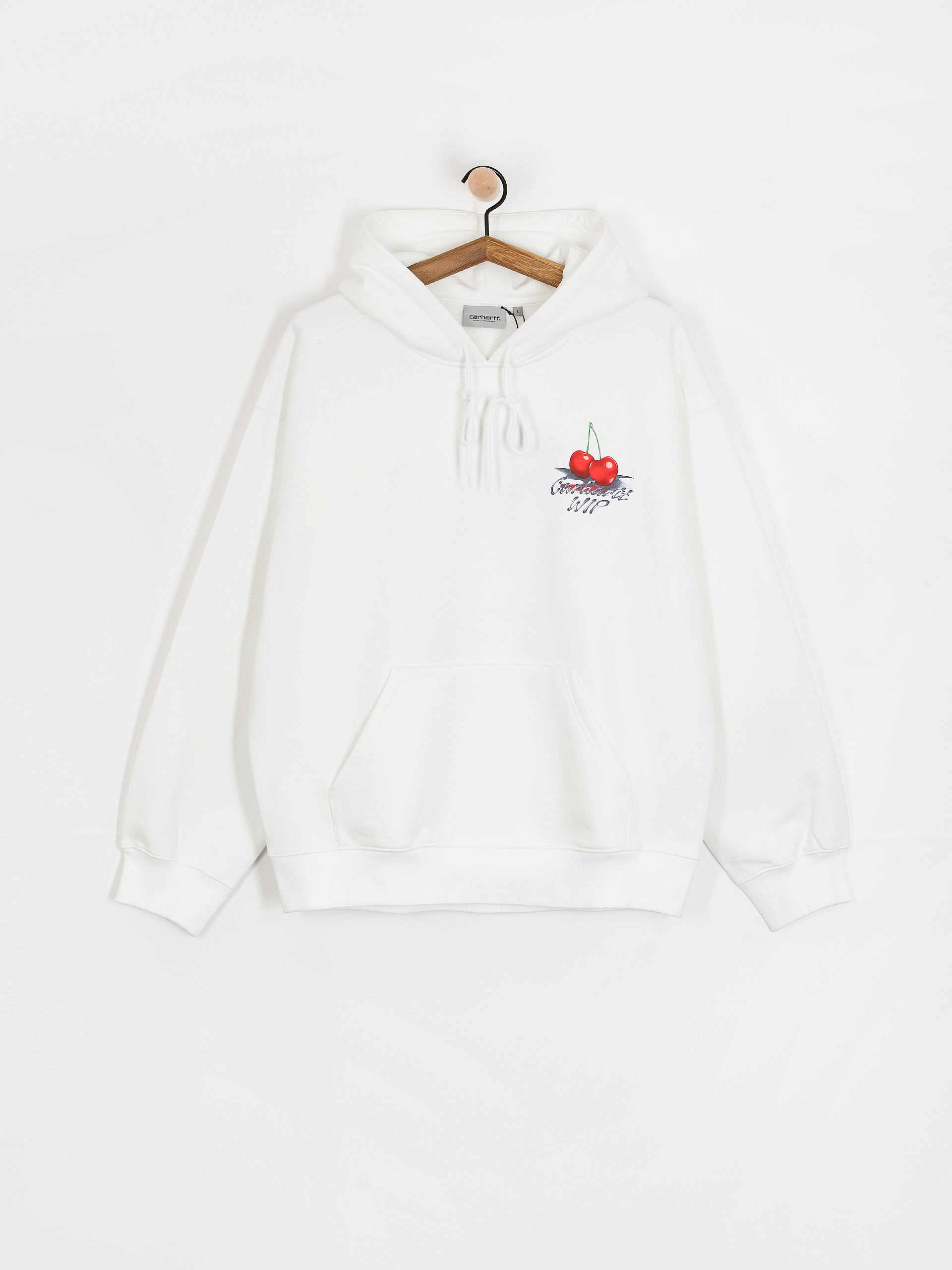 Mikina s kapucňou Carhartt WIP Jake Garcia HD (white)