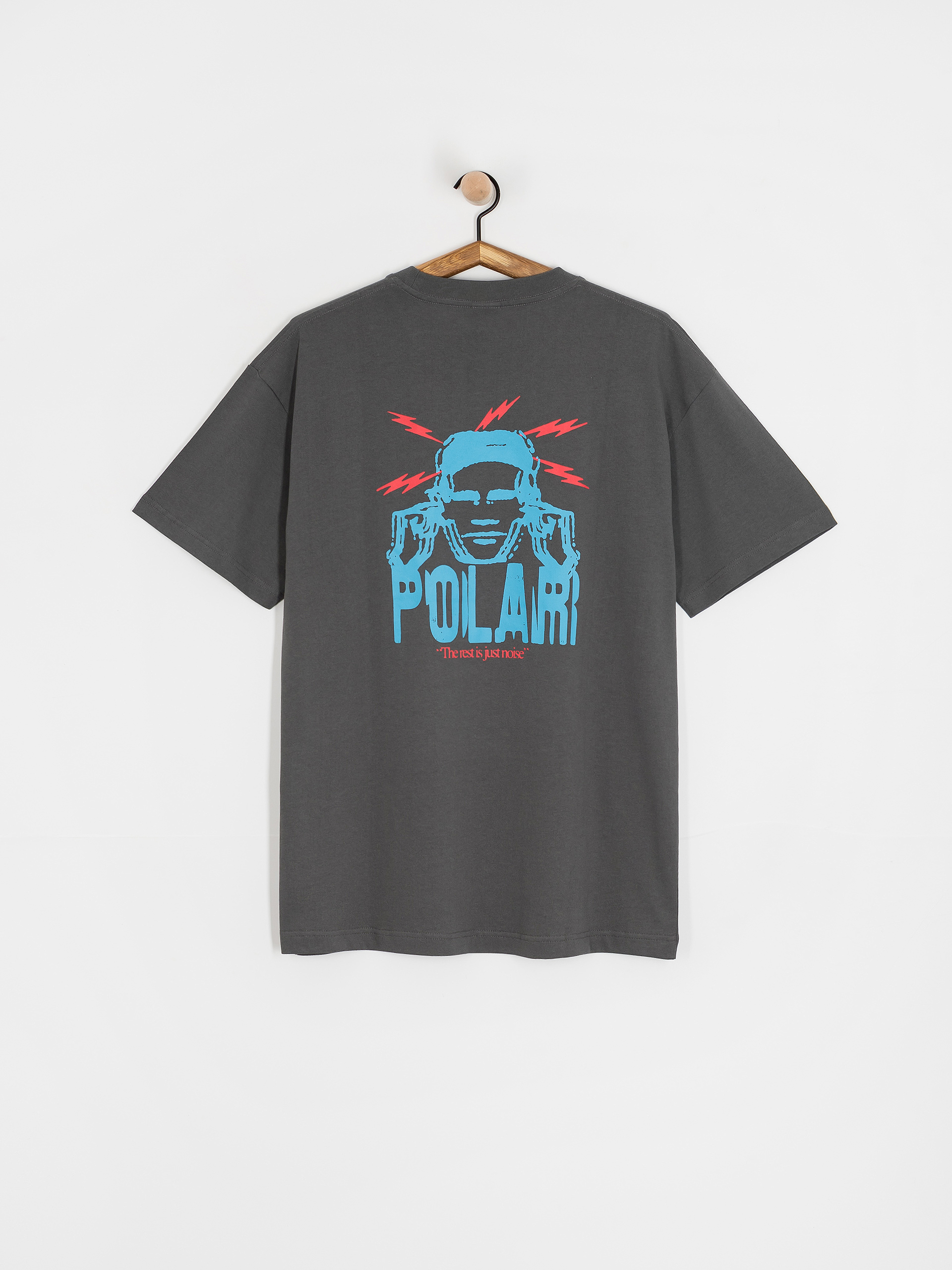 Tričko Polar Skate Noise (graphite)
