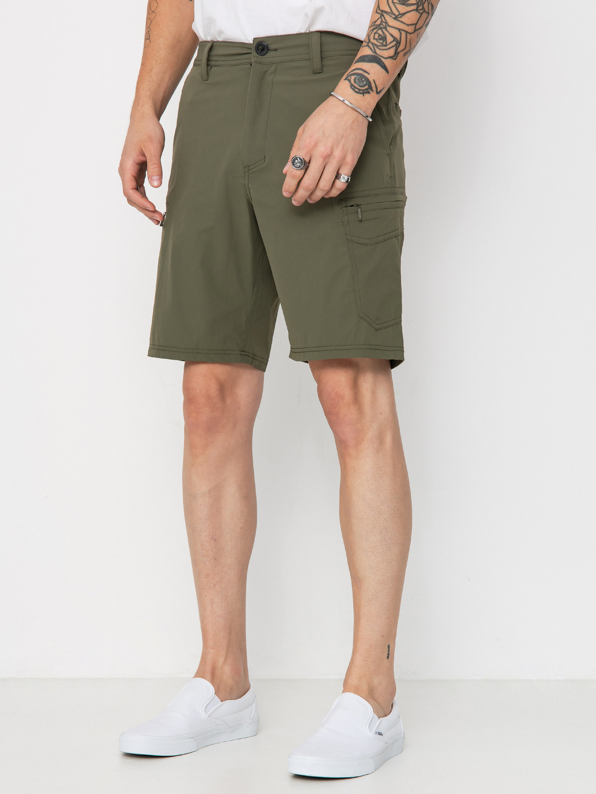 Kraťasy Volcom Cashed In Cargo Hybrid 20 (wintermoss)