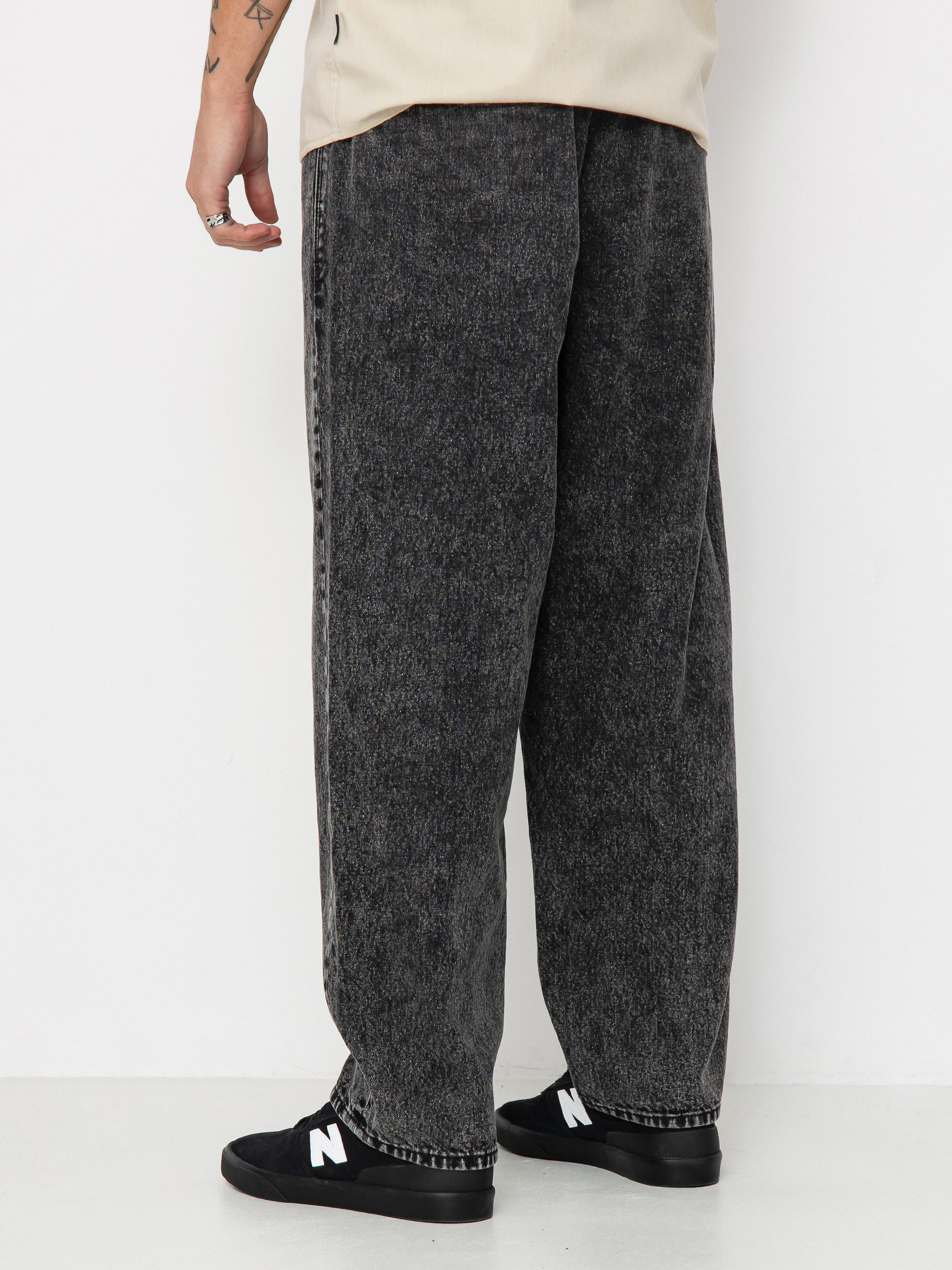 Nohavice Volcom Freazy Loose Ew (light acid black)