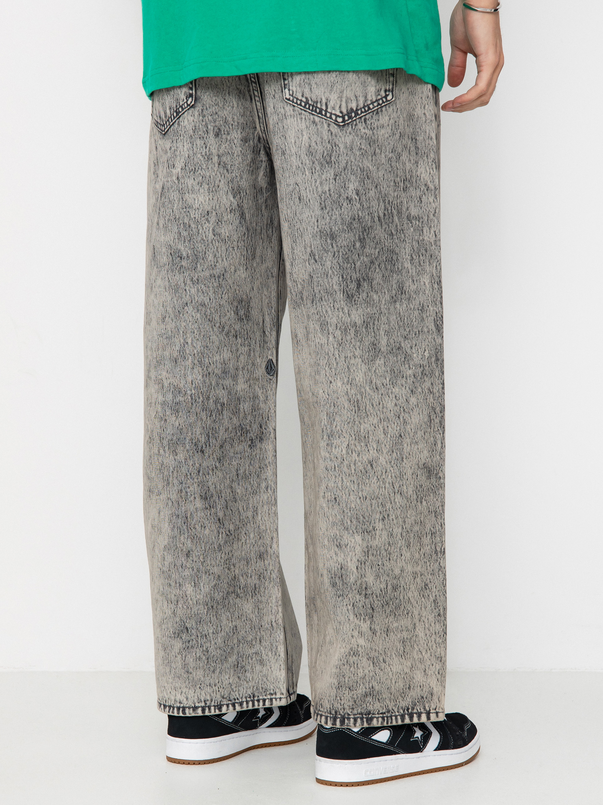 Nohavice Volcom Beeggy Wmn (grey vintage)