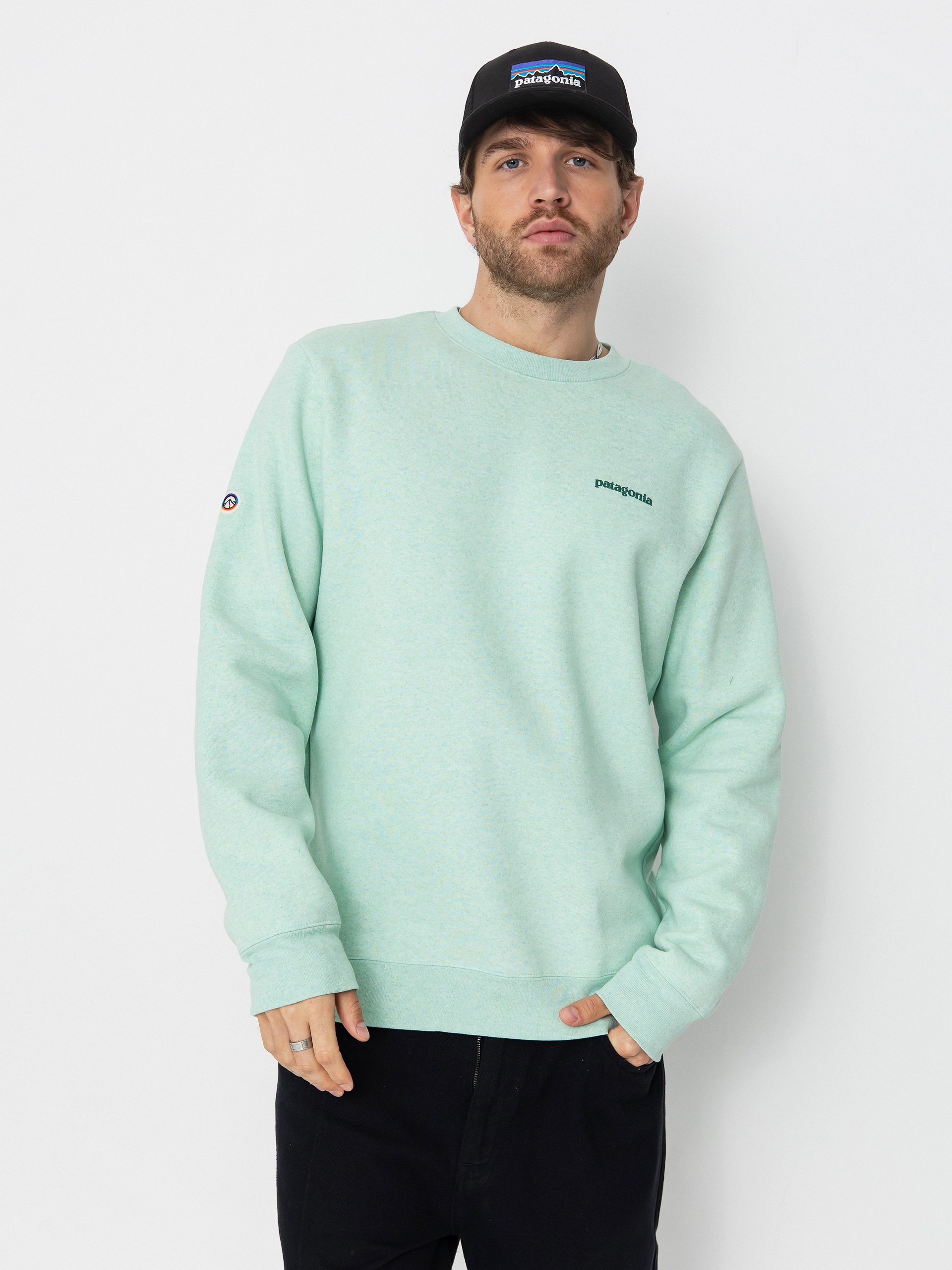 Mikina Patagonia Fitz Roy Icon Uprisal (rinsed green)