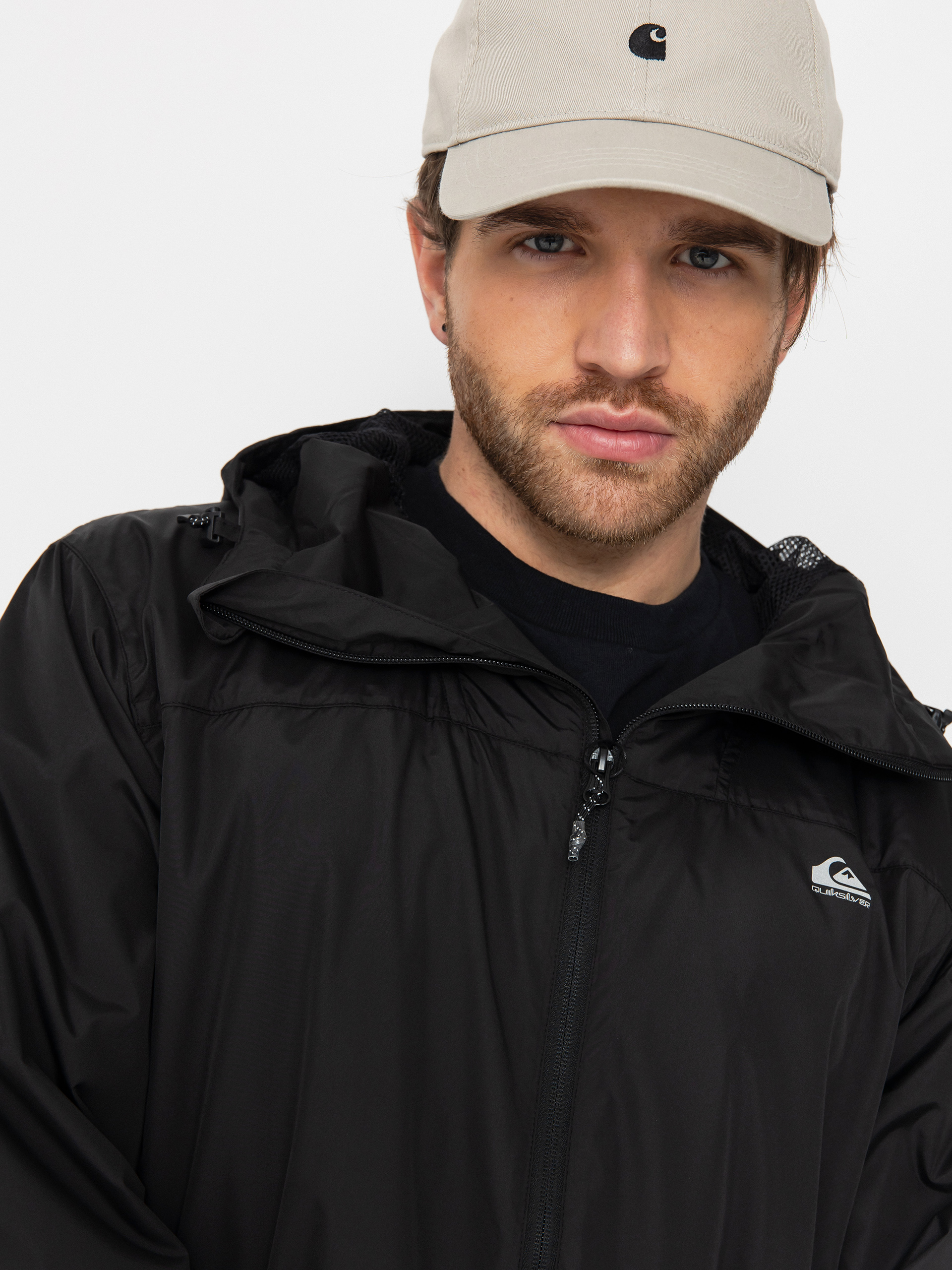 Bunda Quiksilver Overcast Windbreaker (black)