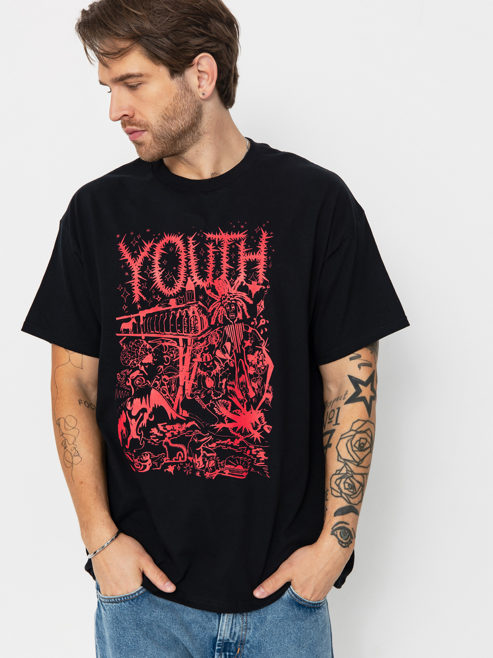 Tričko Youth Skateboards Dida (black)