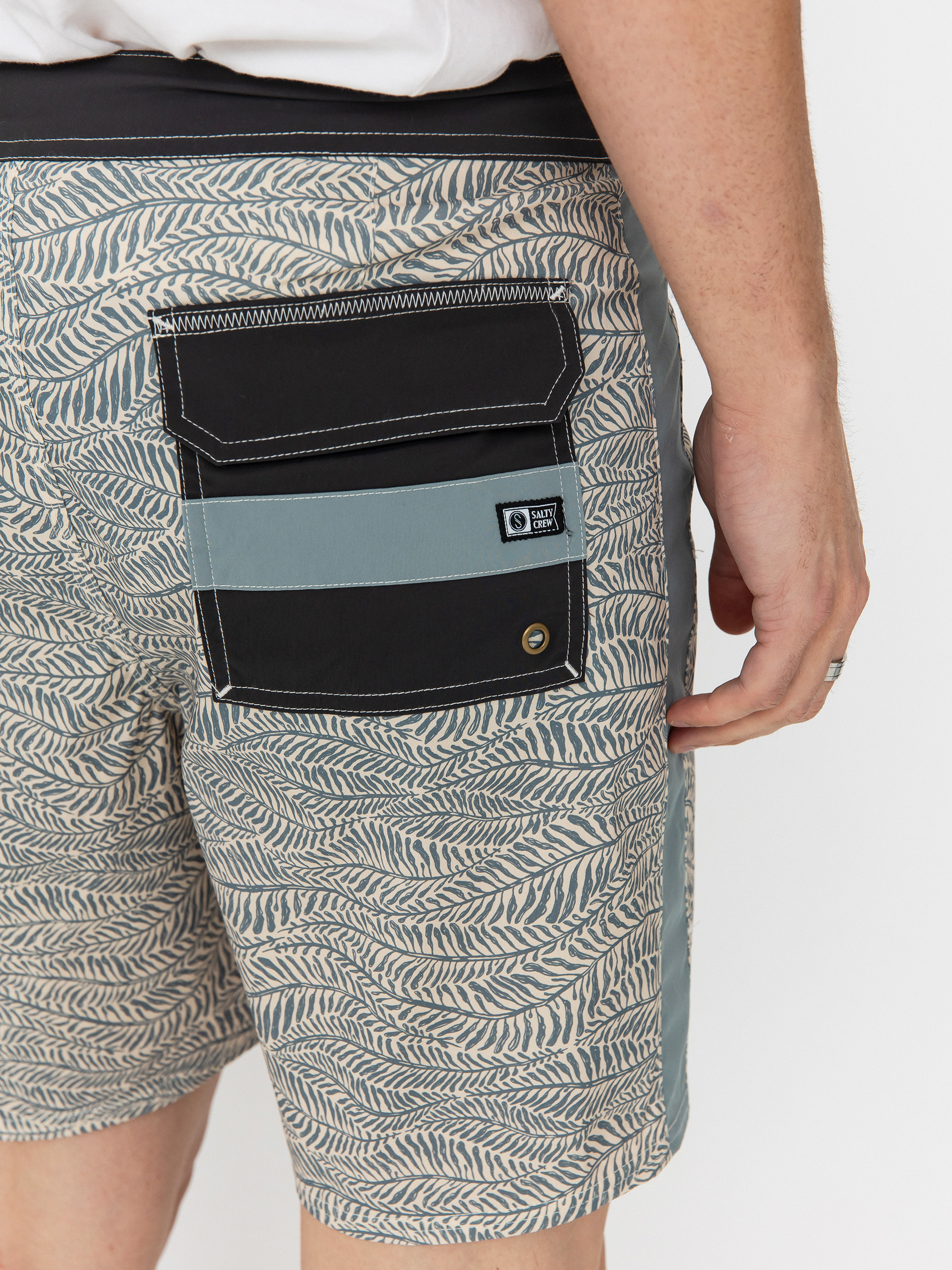 Plážové kraťasy Salty Crew Channel (navy)