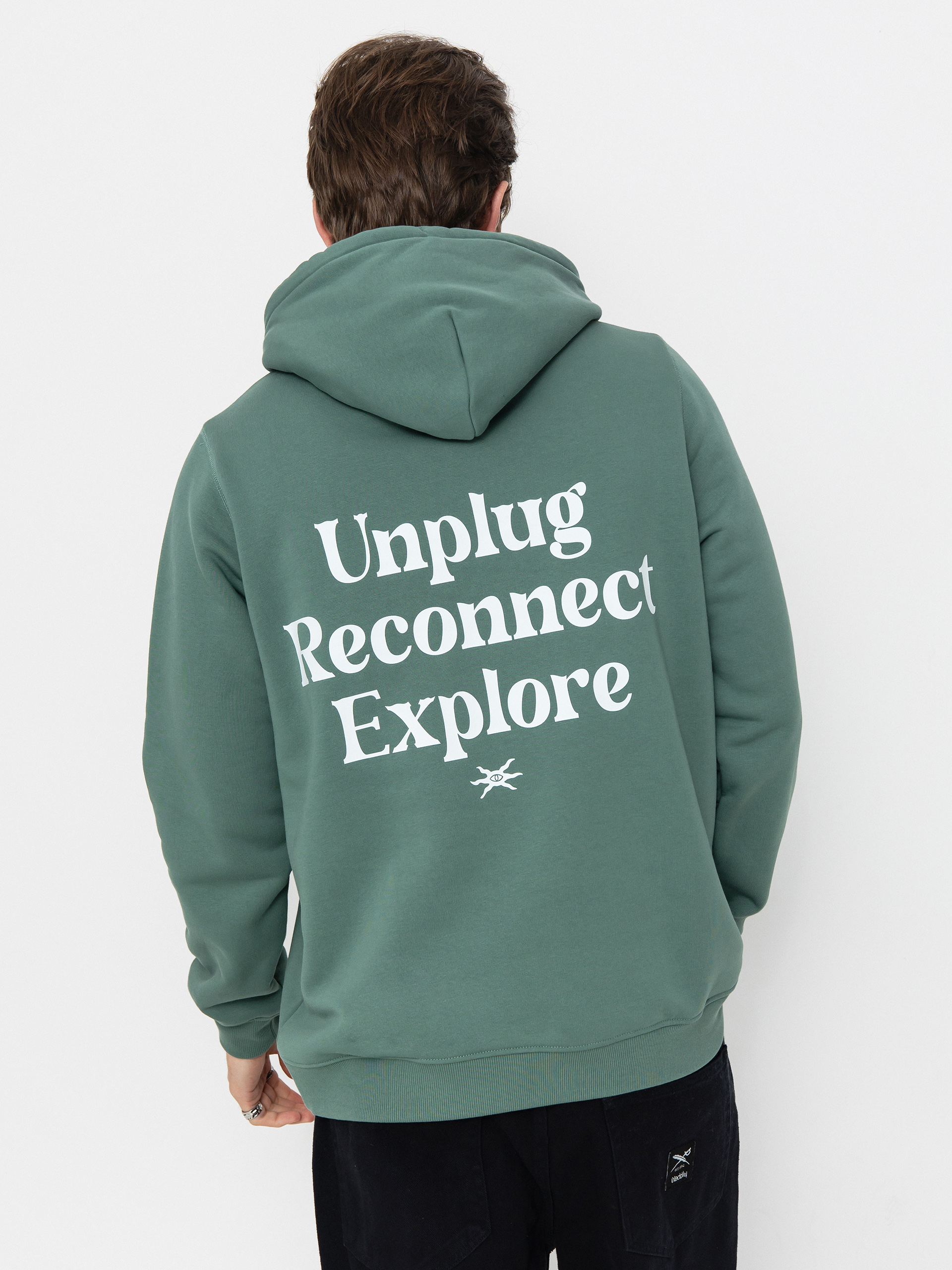 Mikina s kapucu0148ou Palto Explore HD (green)