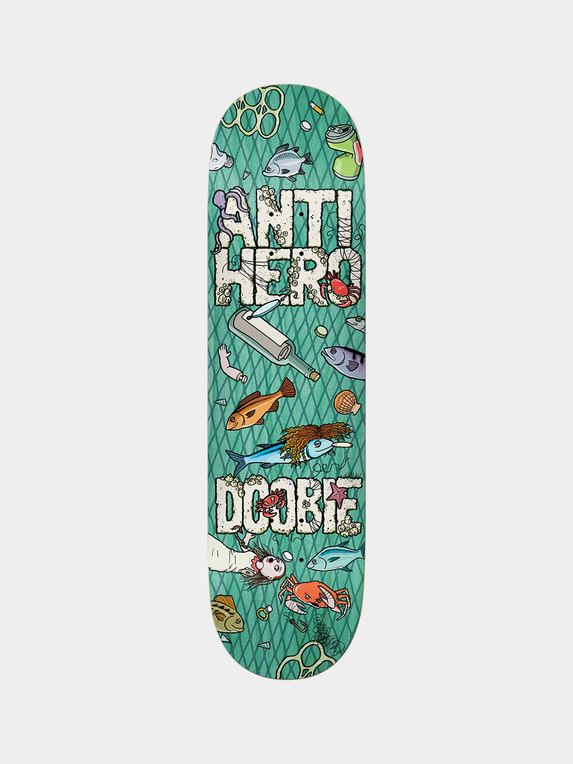 Doska Antihero Doobie Catch Of Day (teal)
