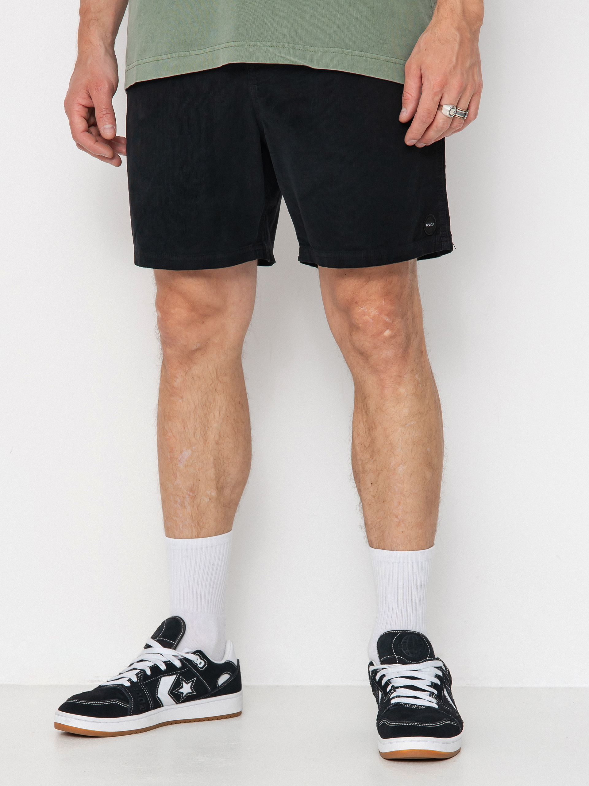 Kraťasy RVCA Escape Elastic Cord II (black)