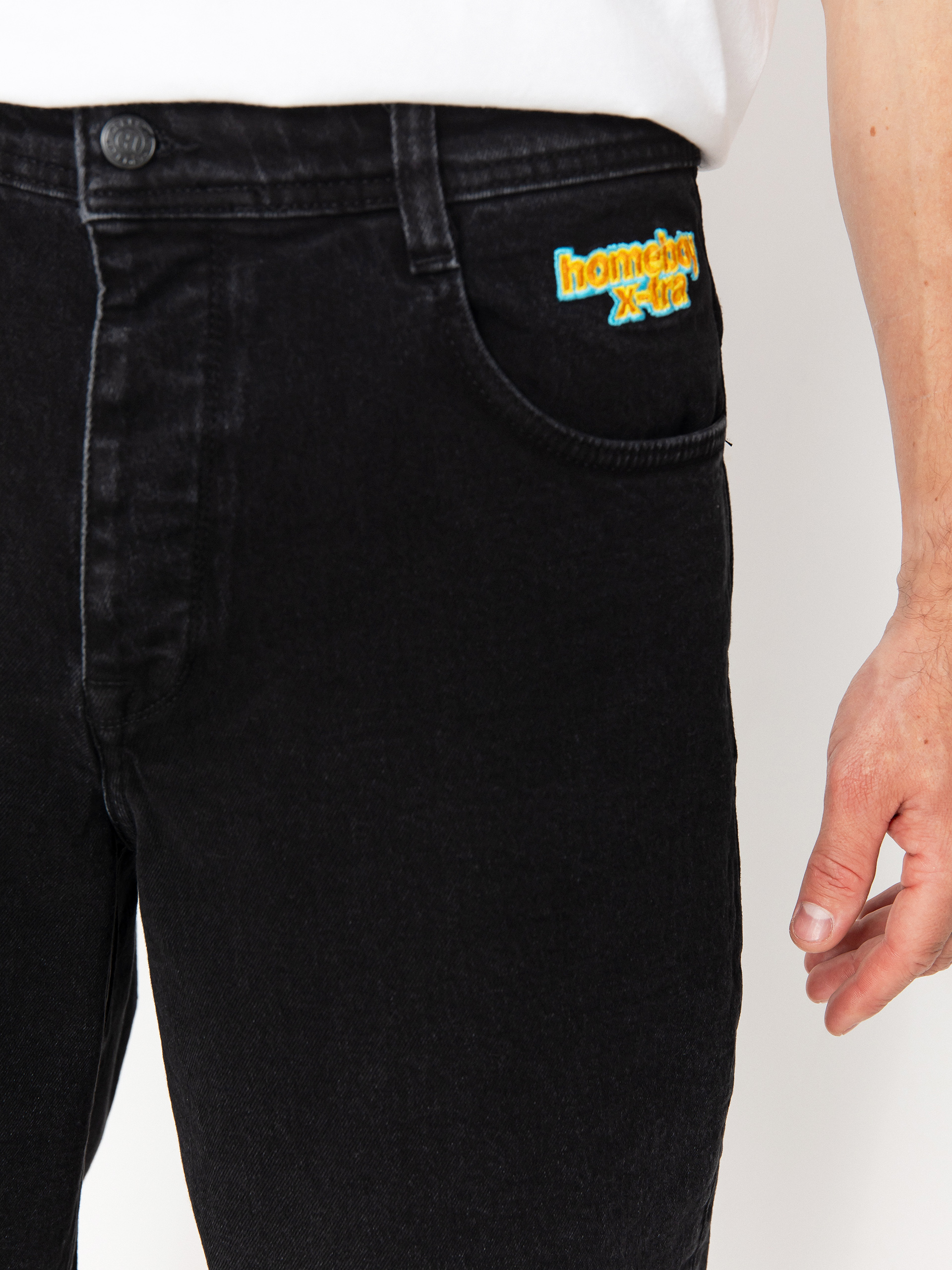 Kraťasy Homeboy X Tra Baggy (washed black)