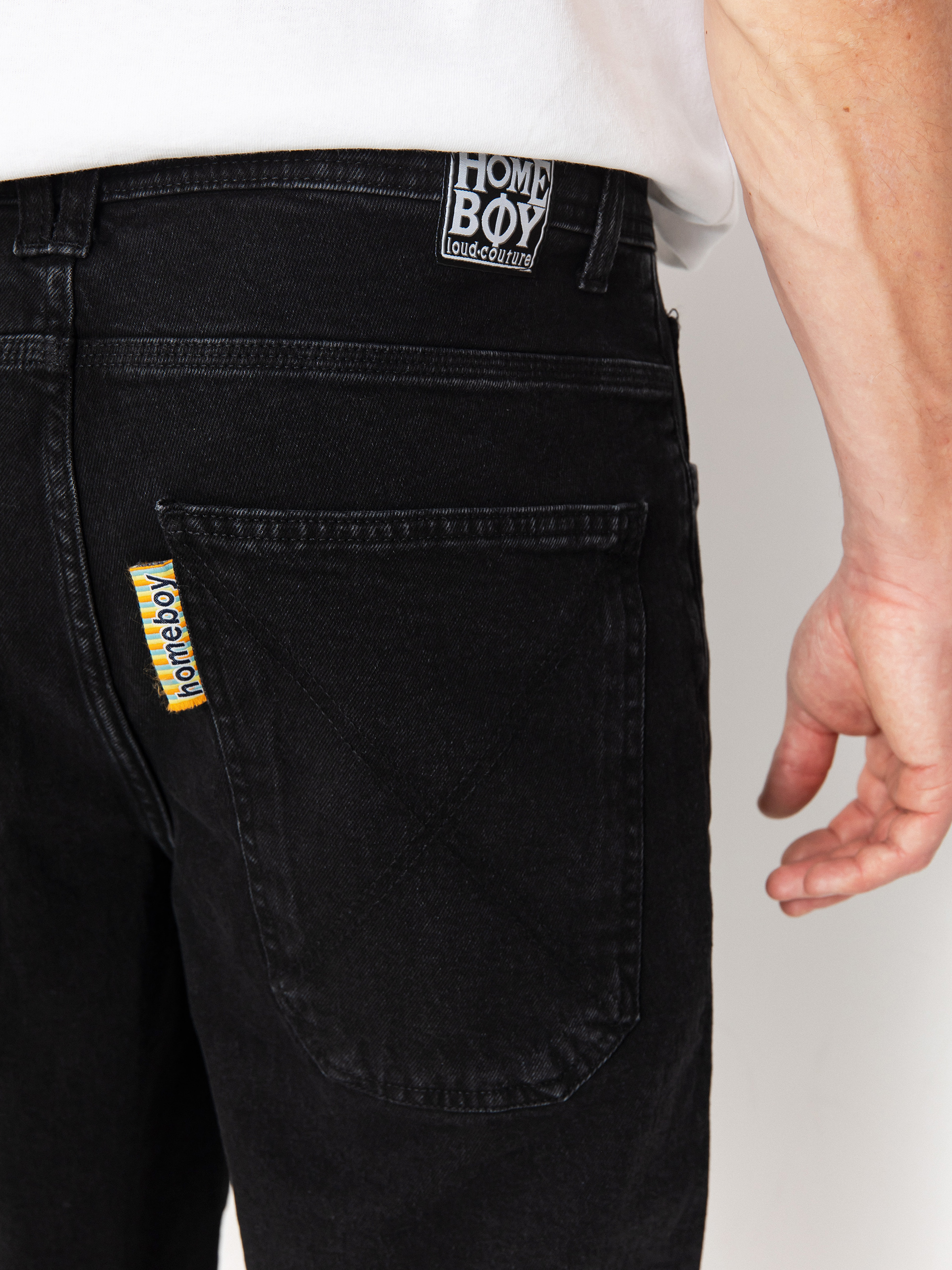 Kraťasy Homeboy X Tra Baggy (washed black)