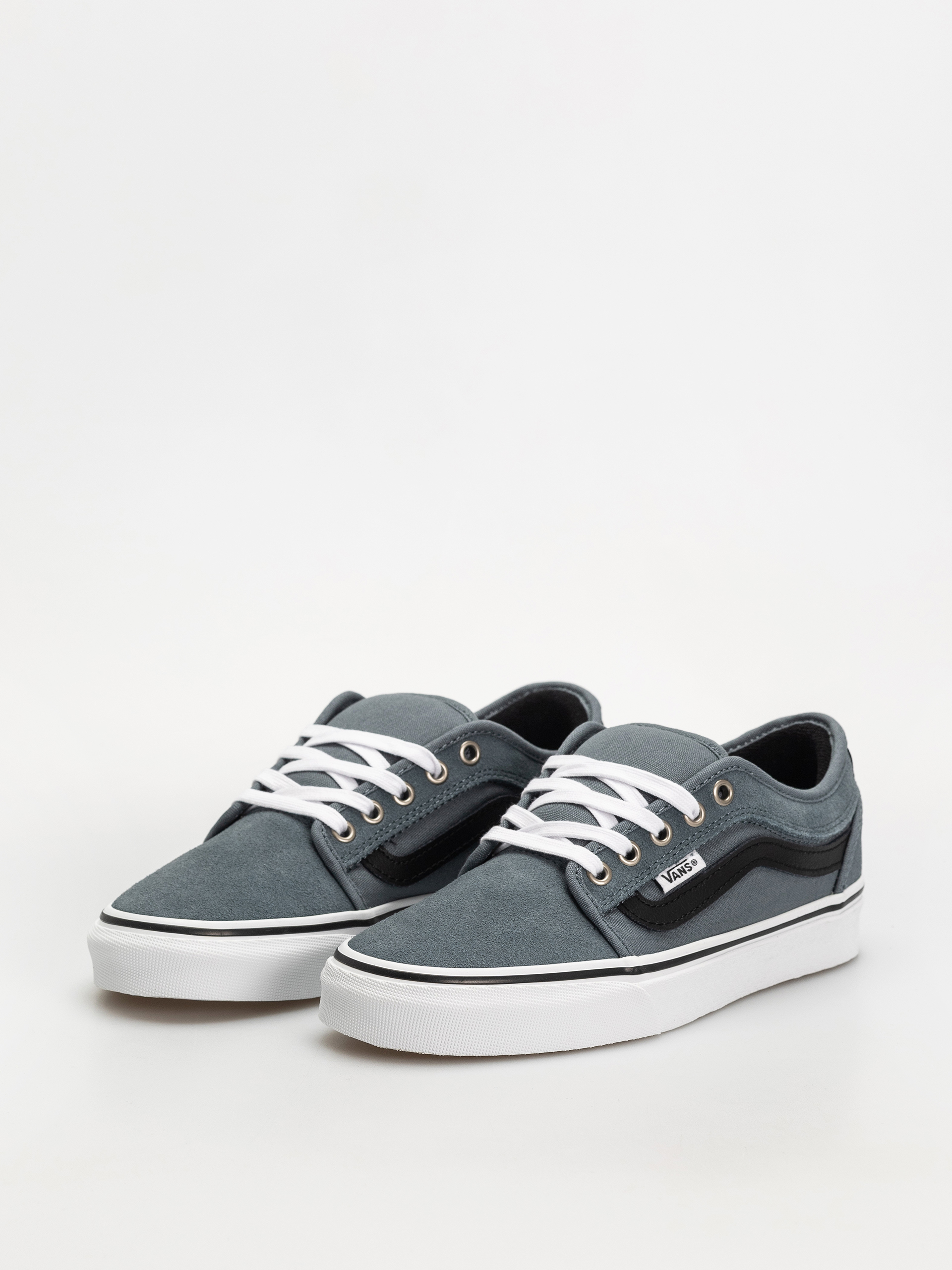 Topánky Vans Skate Chukka Low Sidestripe (black/slate blue)