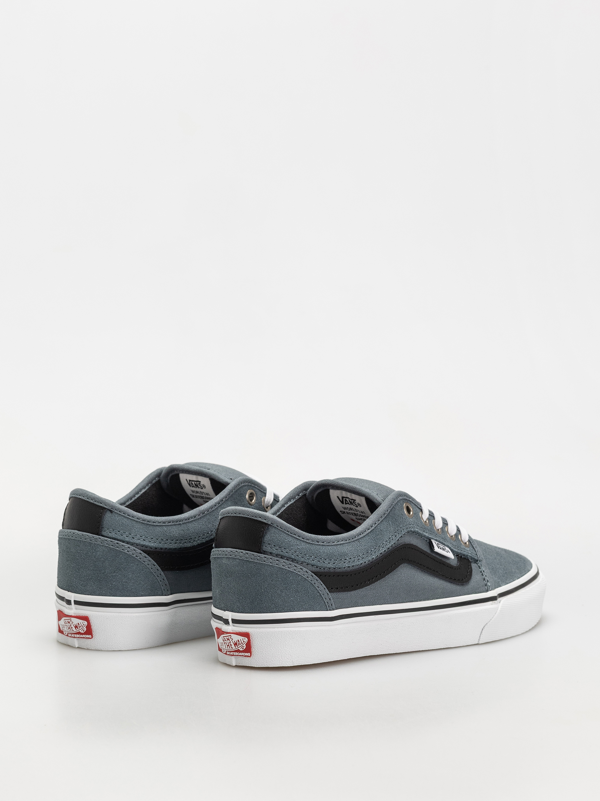 Topánky Vans Skate Chukka Low Sidestripe (black/slate blue)