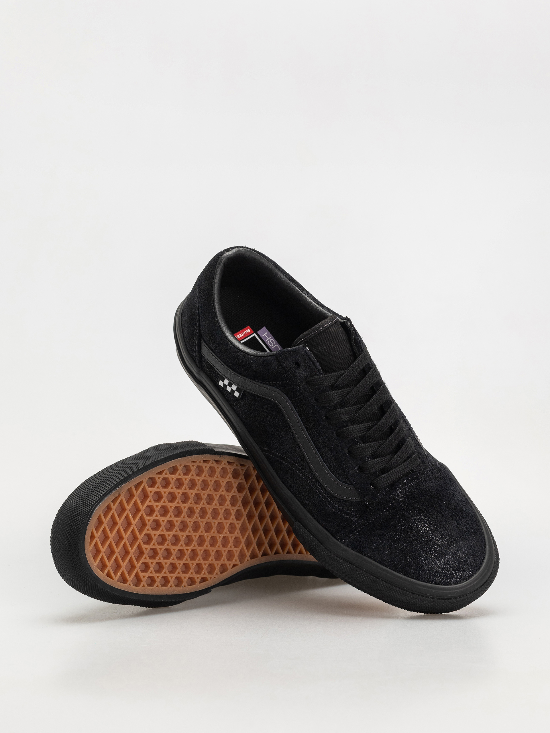 Topánky Vans Skate Old Skool (metallic black/smoke)