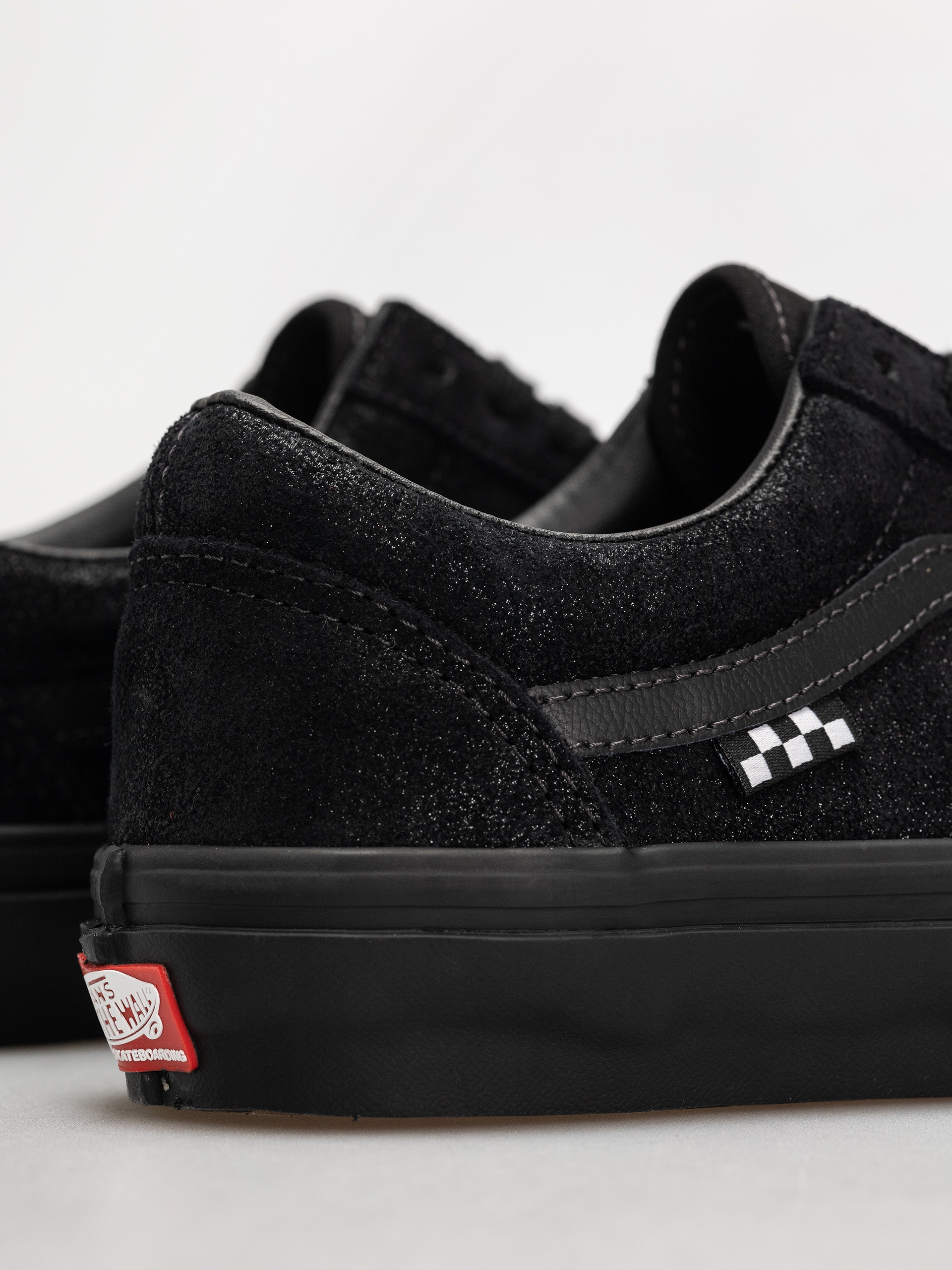 Topánky Vans Skate Old Skool (metallic black/smoke)