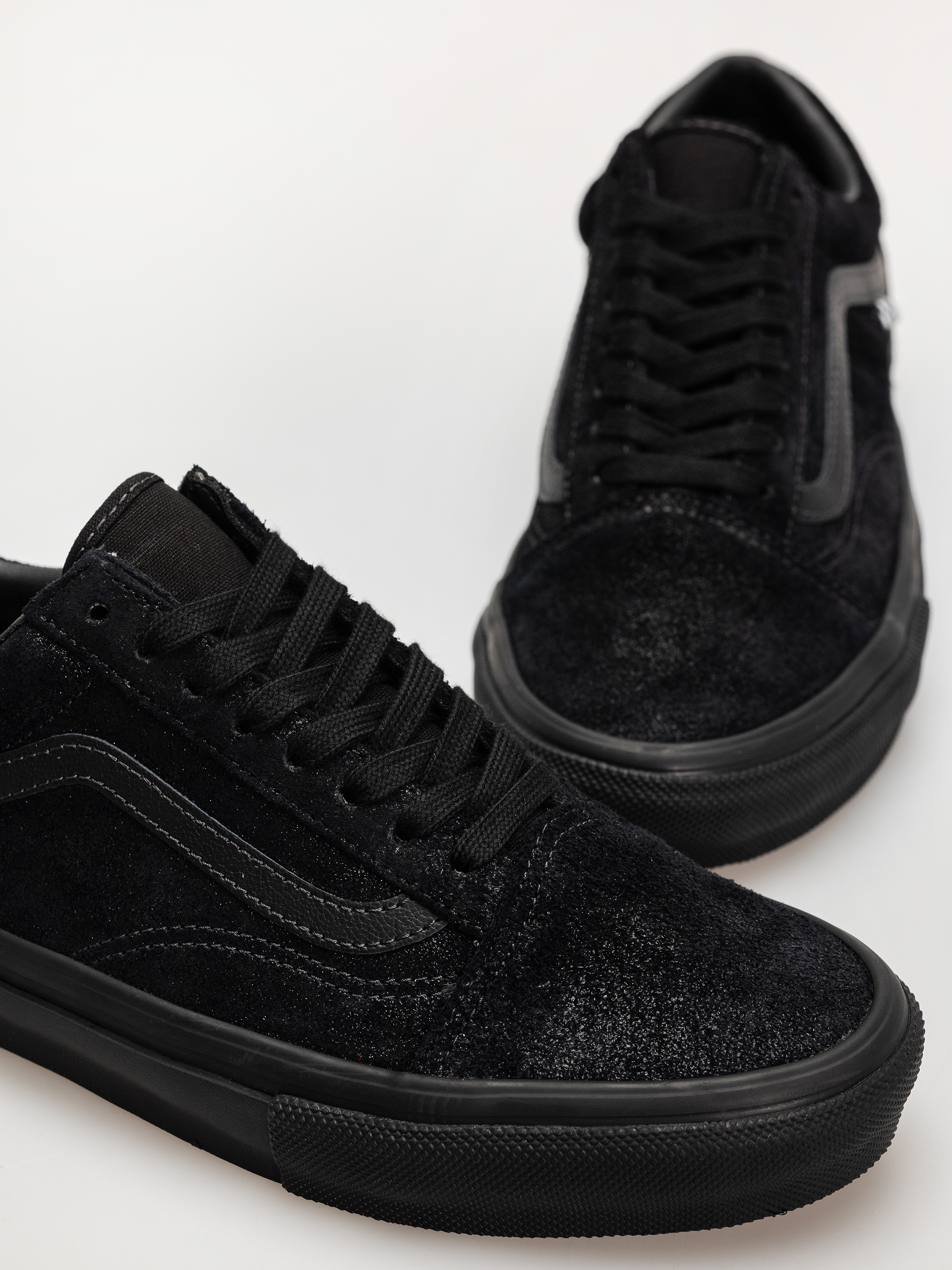Topánky Vans Skate Old Skool (metallic black/smoke)