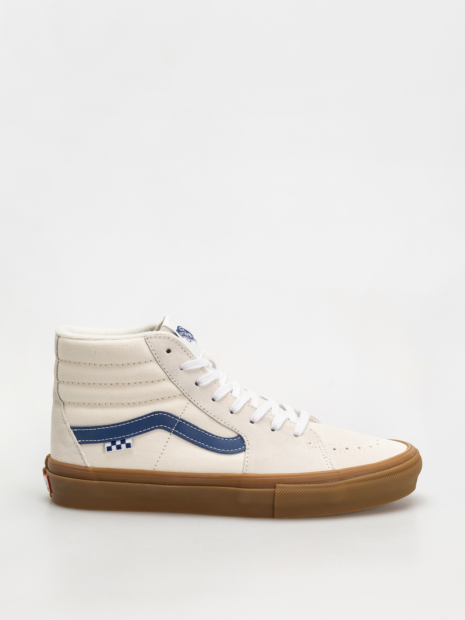 Topánky Vans Skate Sk8 Hi (marshmallow/blue/gum)