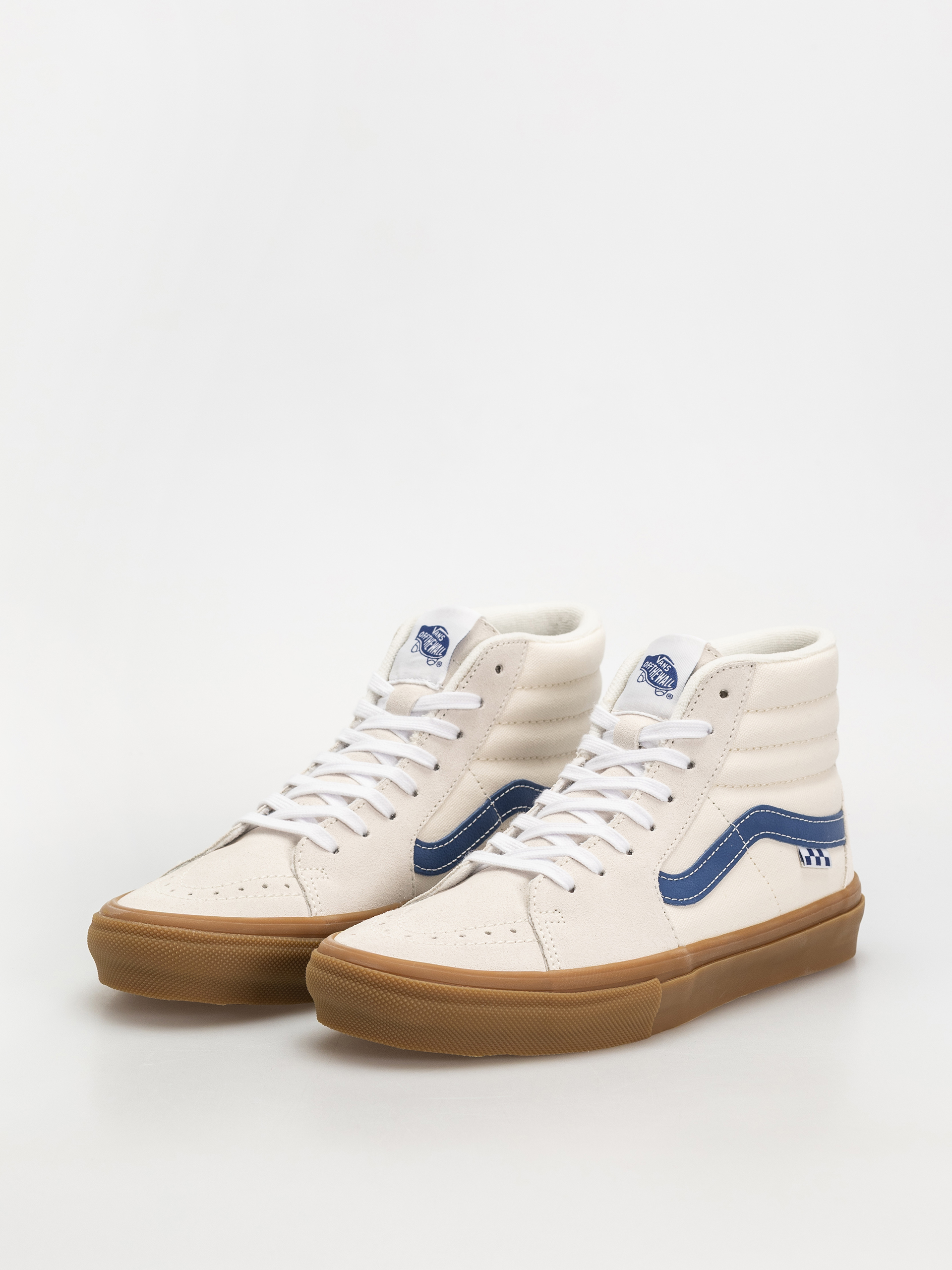 Topánky Vans Skate Sk8 Hi (marshmallow/blue/gum)