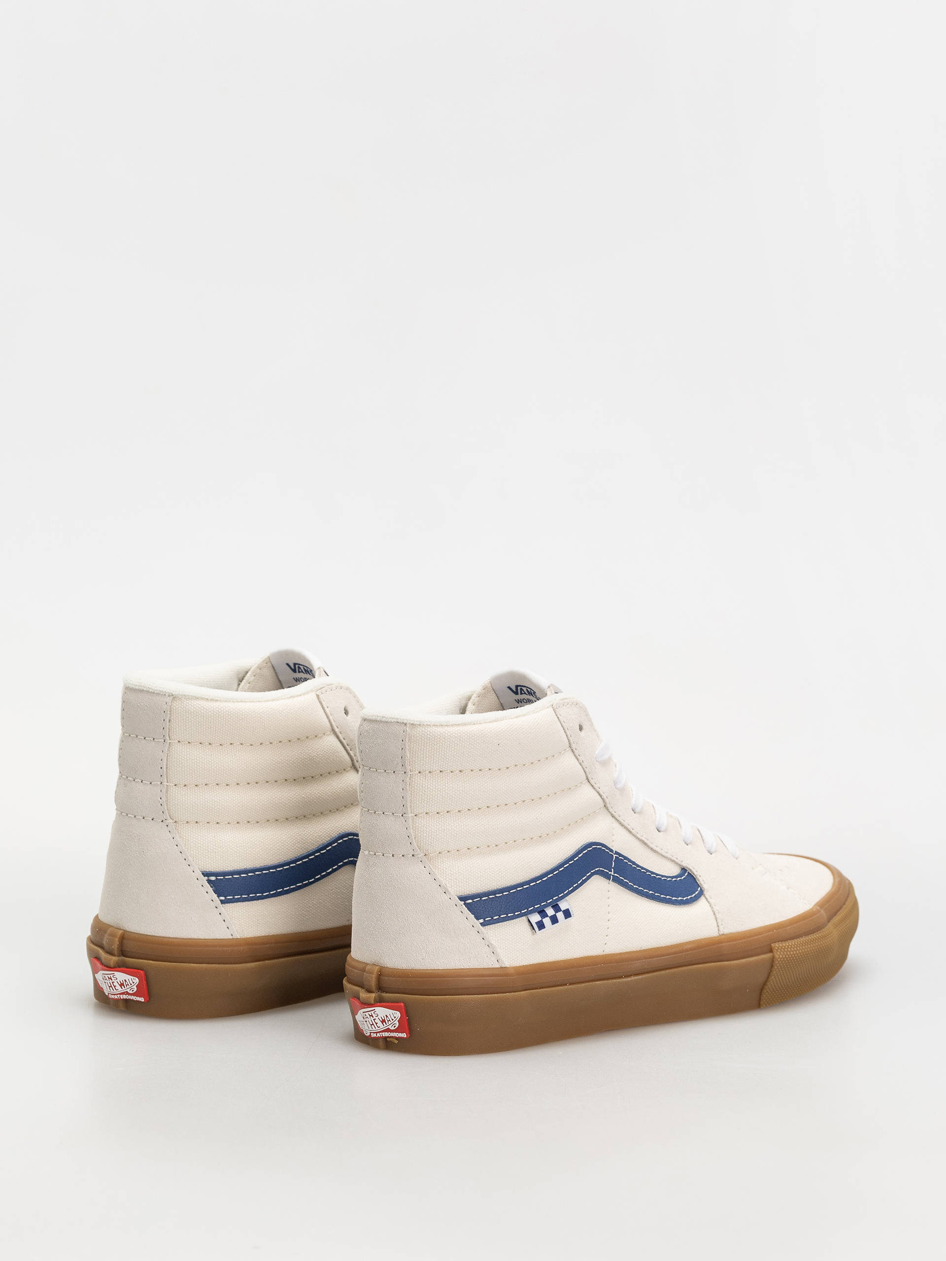 Topánky Vans Skate Sk8 Hi (marshmallow/blue/gum)