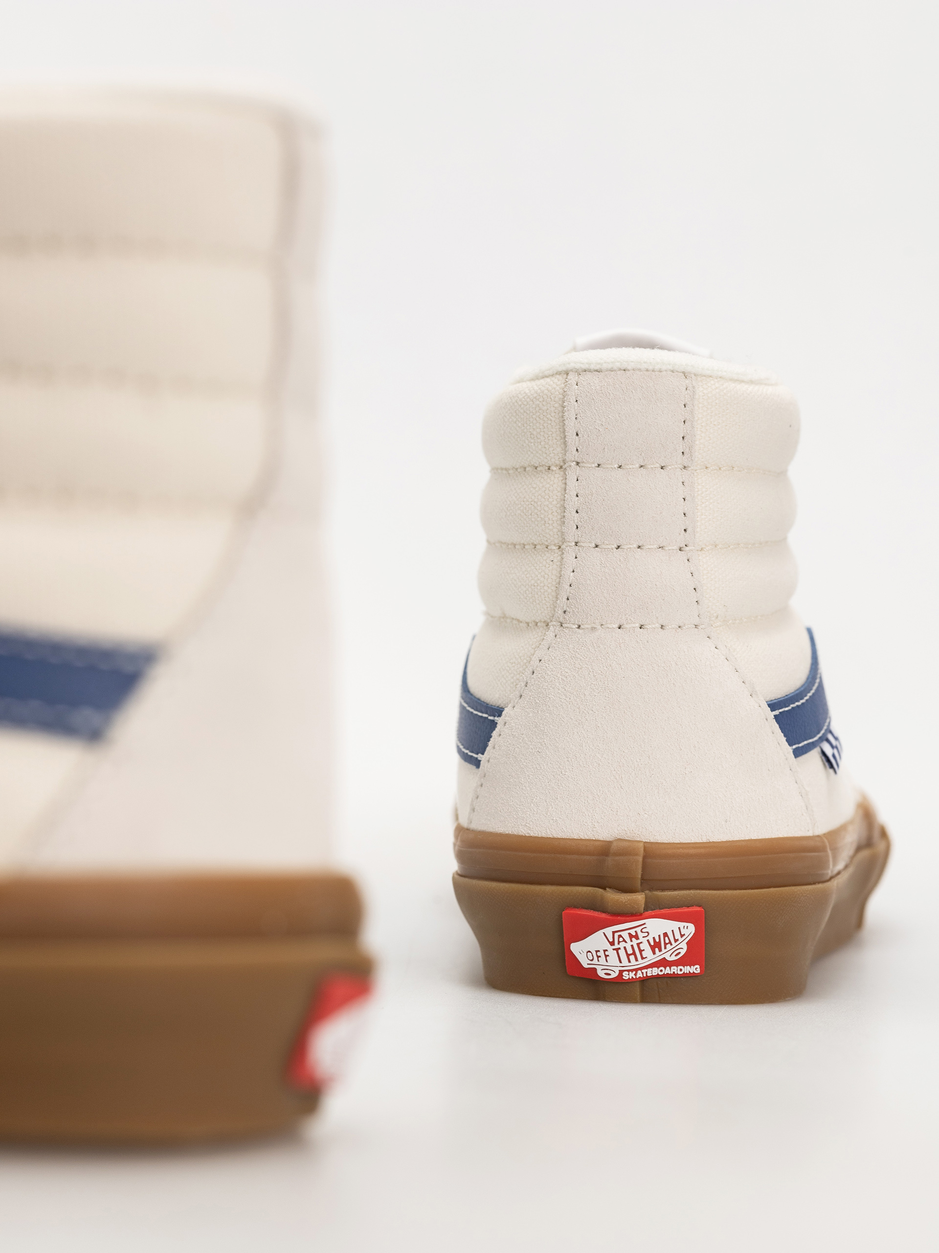 Topánky Vans Skate Sk8 Hi (marshmallow/blue/gum)