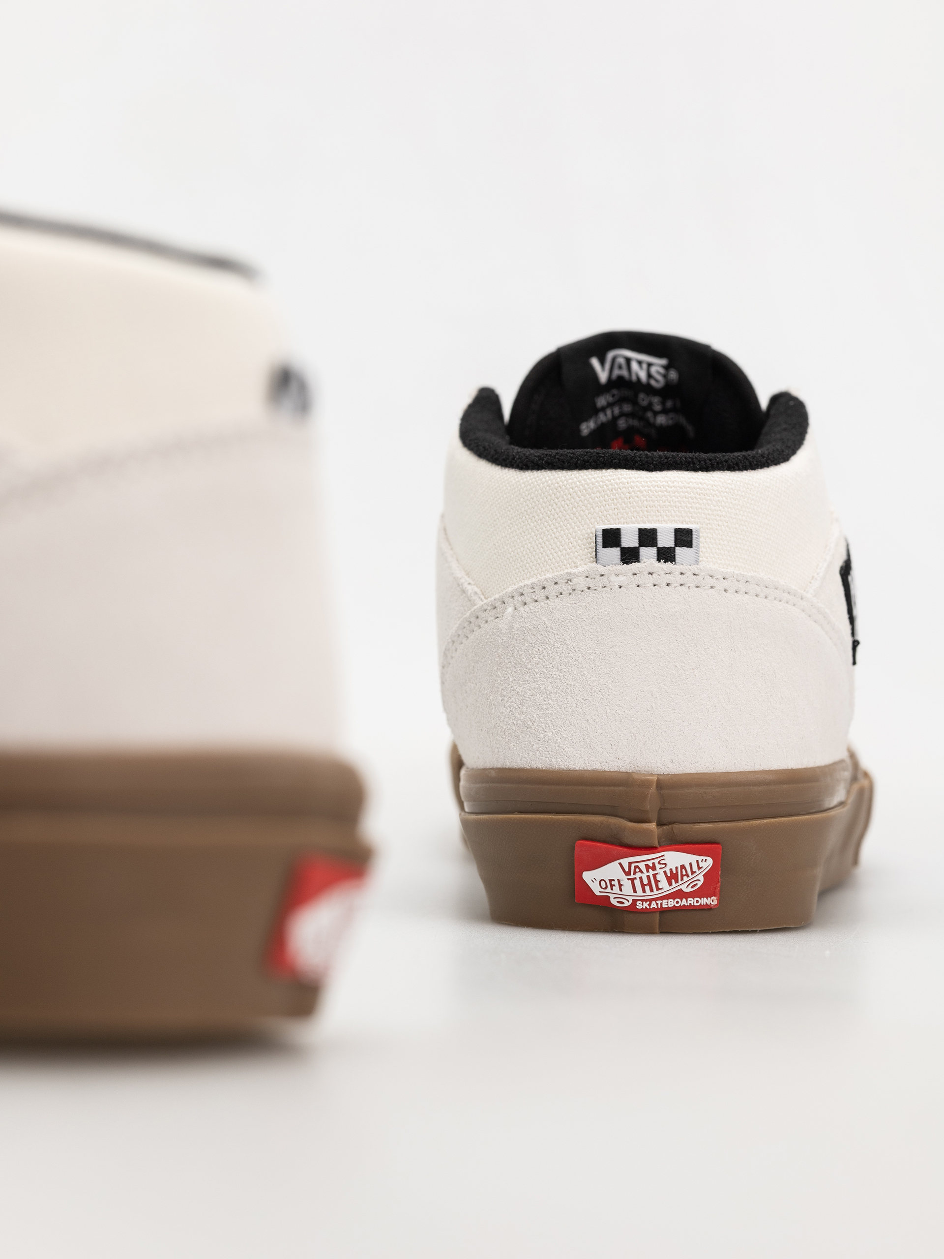 Topánky Vans Skate Half Cab (antique white/gum)