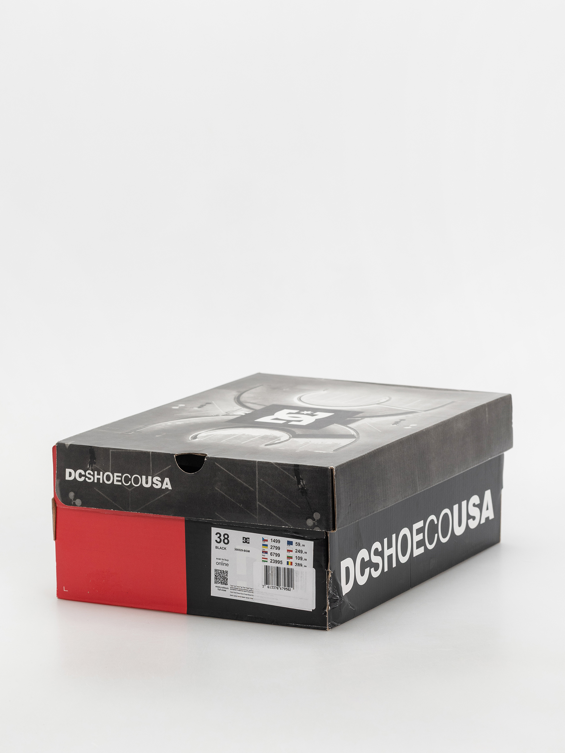 Topánky DC Court Graffik (black/gum)