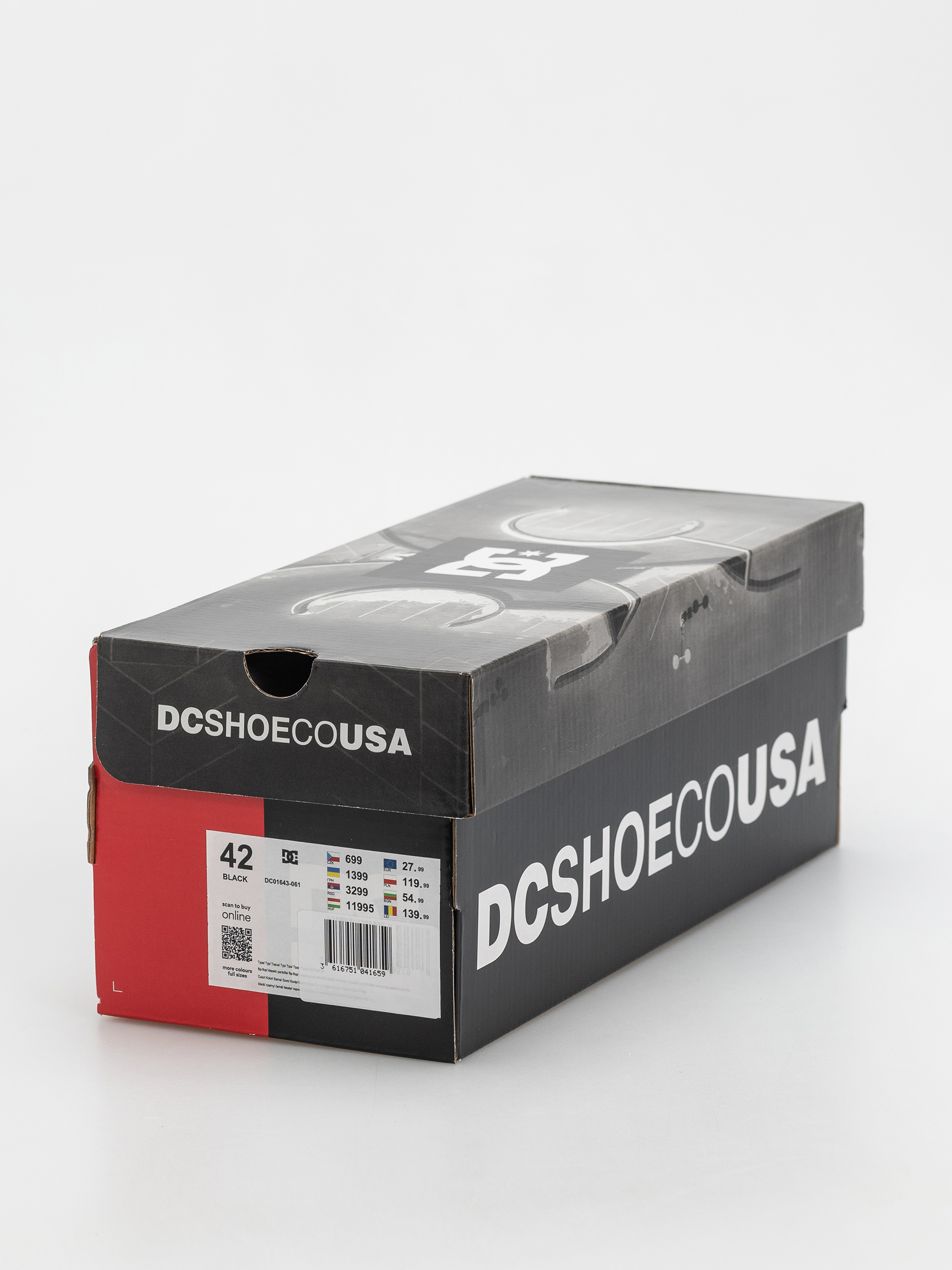 Šľapky DC Bolsa (black/grey/red)