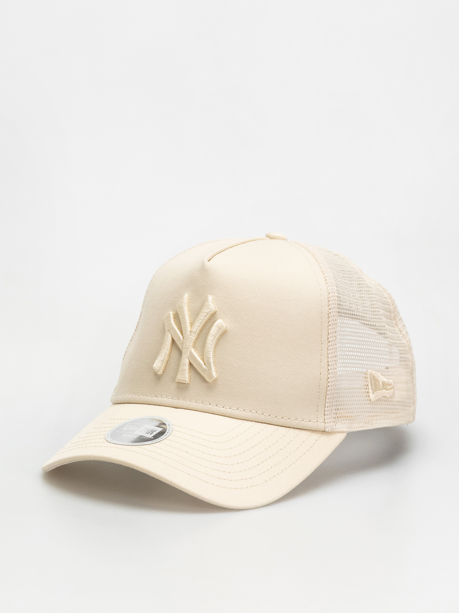Šiltovka New Era League Essential Trucker New York Yankees Wmn (light cream)