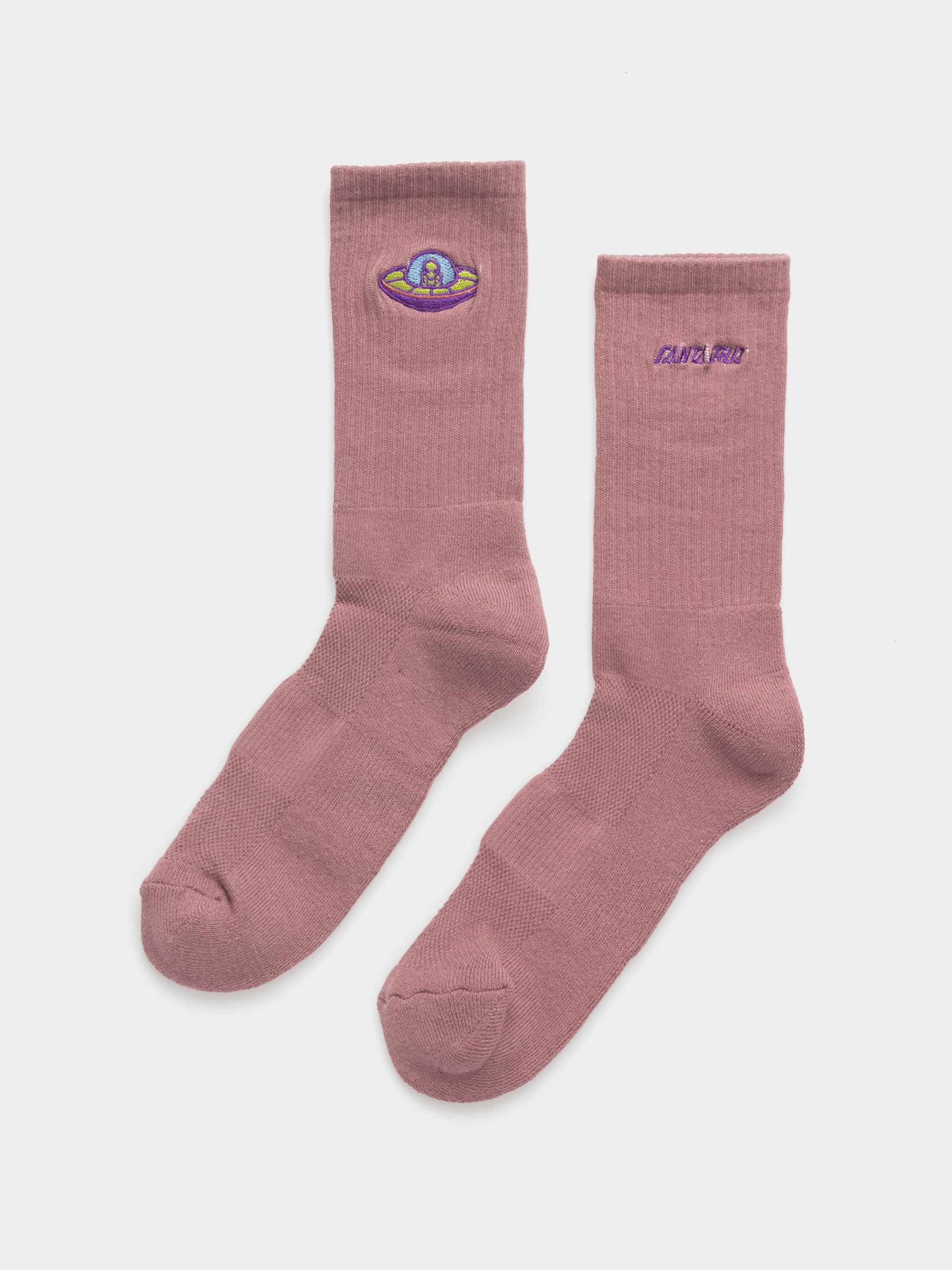 Ponožky Santa Cruz Winkowski UFO Strip (universal pink)