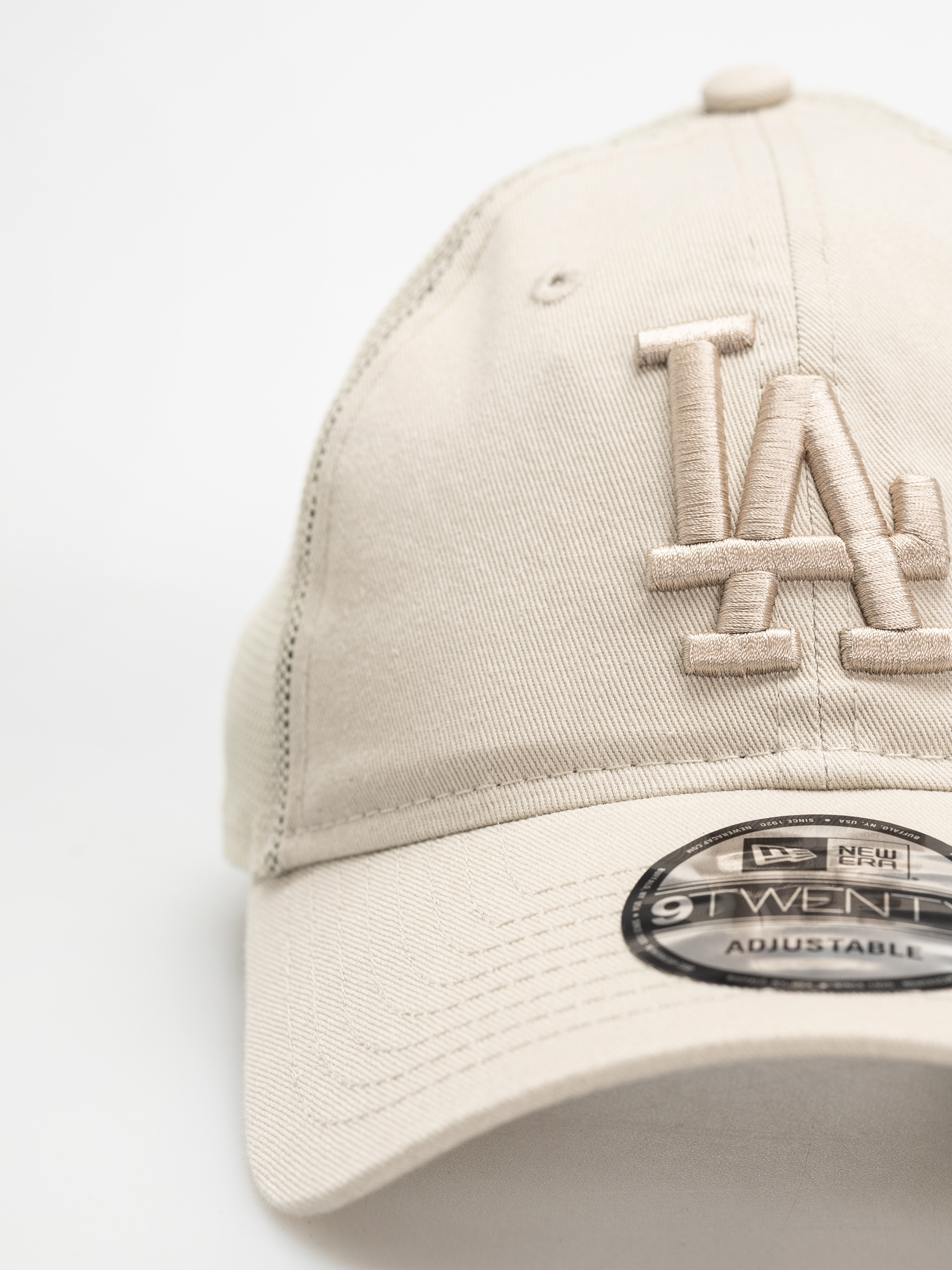 Šiltovka New Era Washed 9Twenty Trucker Los Angeles Dodgers (stone)