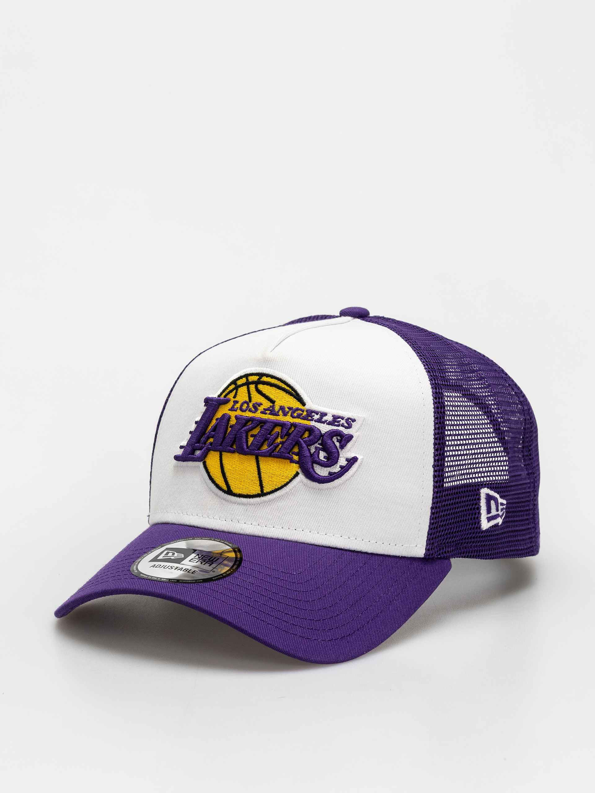 Šiltovka New Era NBA Side Patch Trucker Los Angeles Lakers (violet/white)