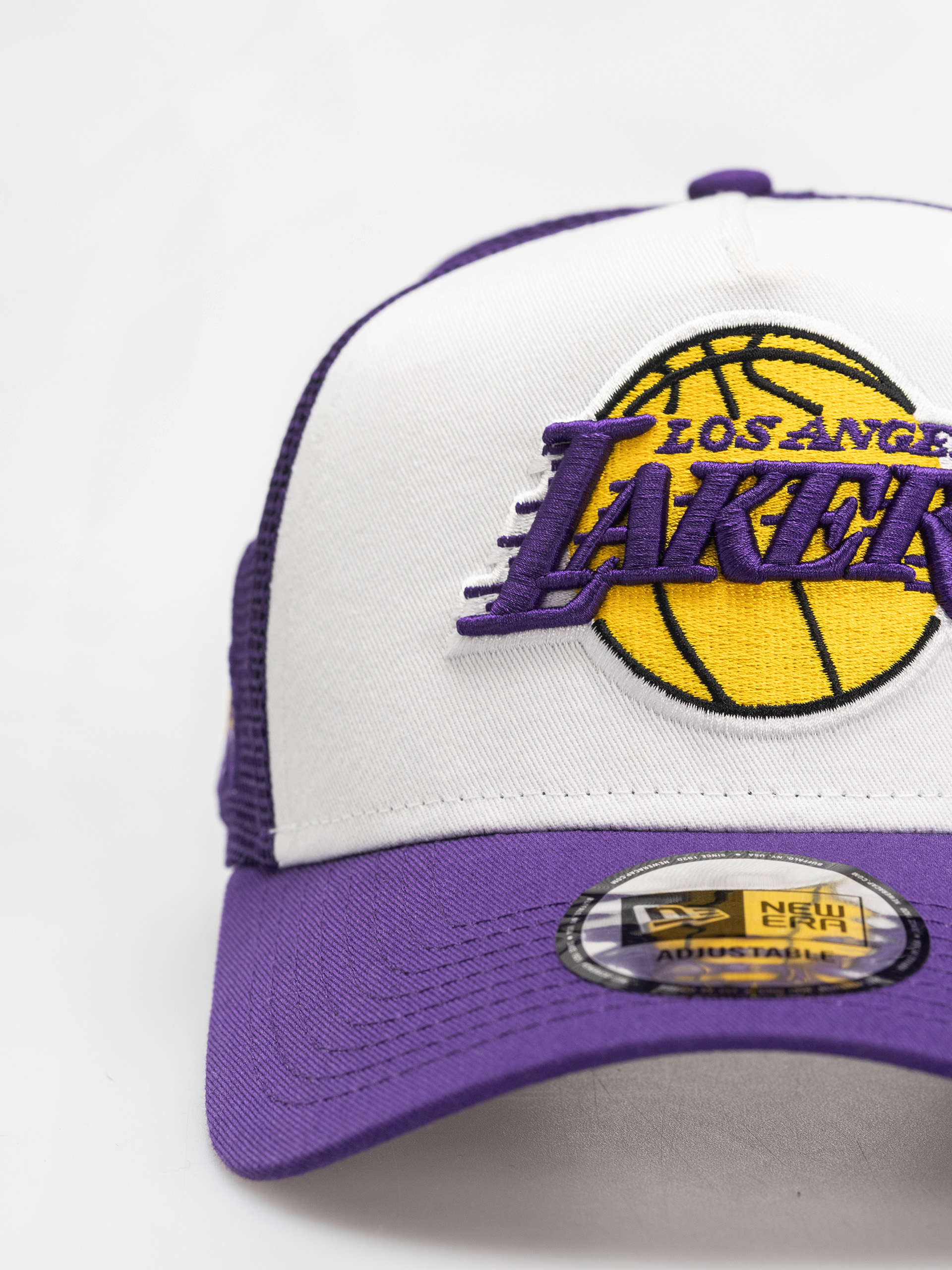Šiltovka New Era NBA Side Patch Trucker Los Angeles Lakers (violet/white)