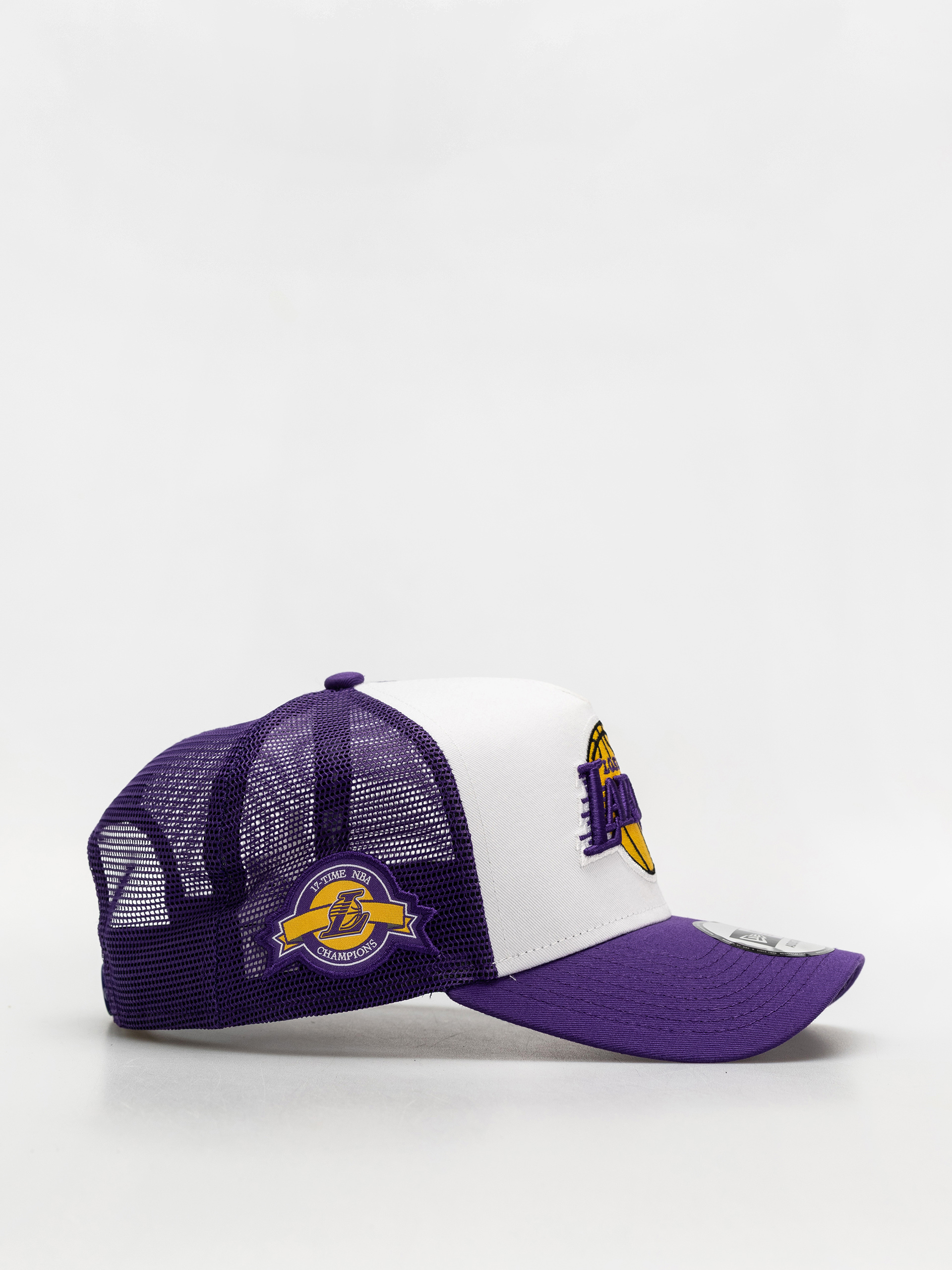 Šiltovka New Era NBA Side Patch Trucker Los Angeles Lakers (violet/white)