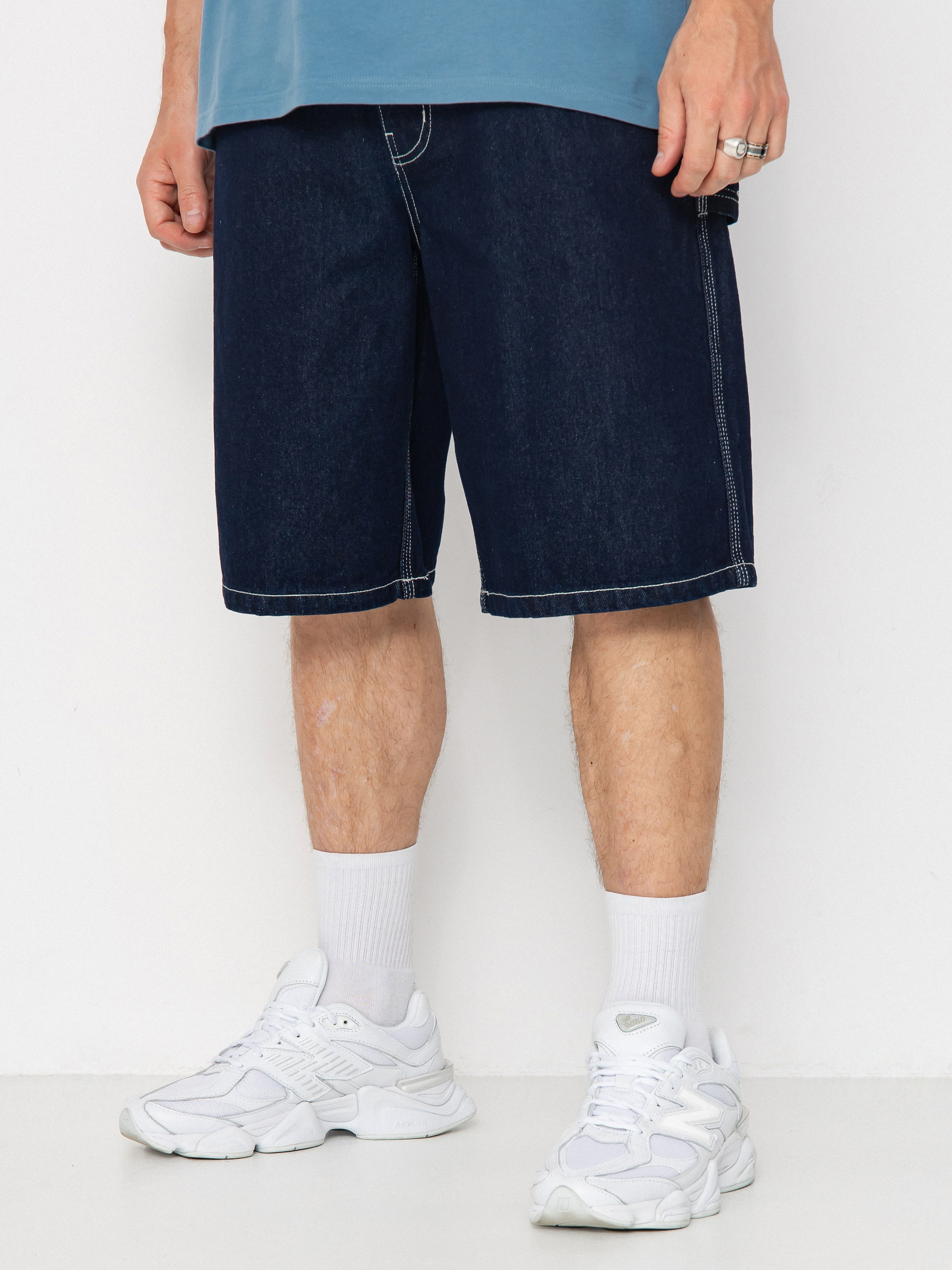 Kraťasy Brixton Builders Carpenter (rinse denim)