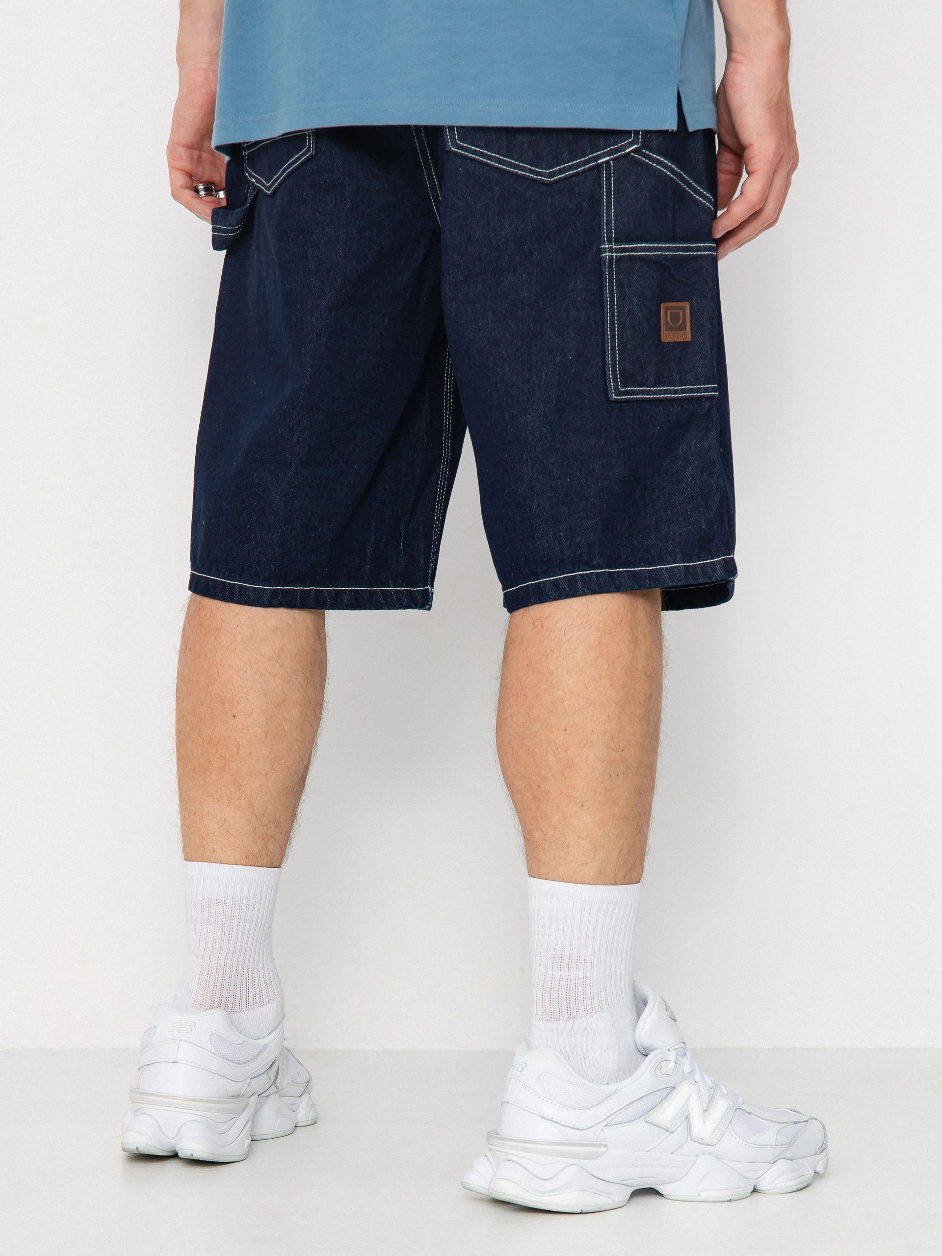 Kraťasy Brixton Builders Carpenter (rinse denim)