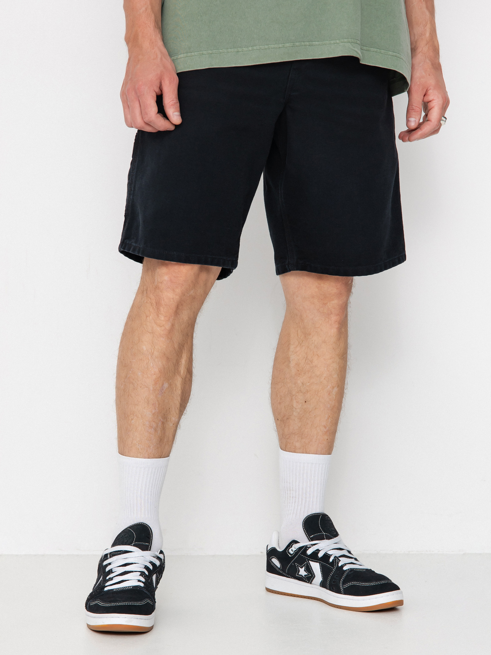Kraťasy Carhartt WIP Single Knee (black)