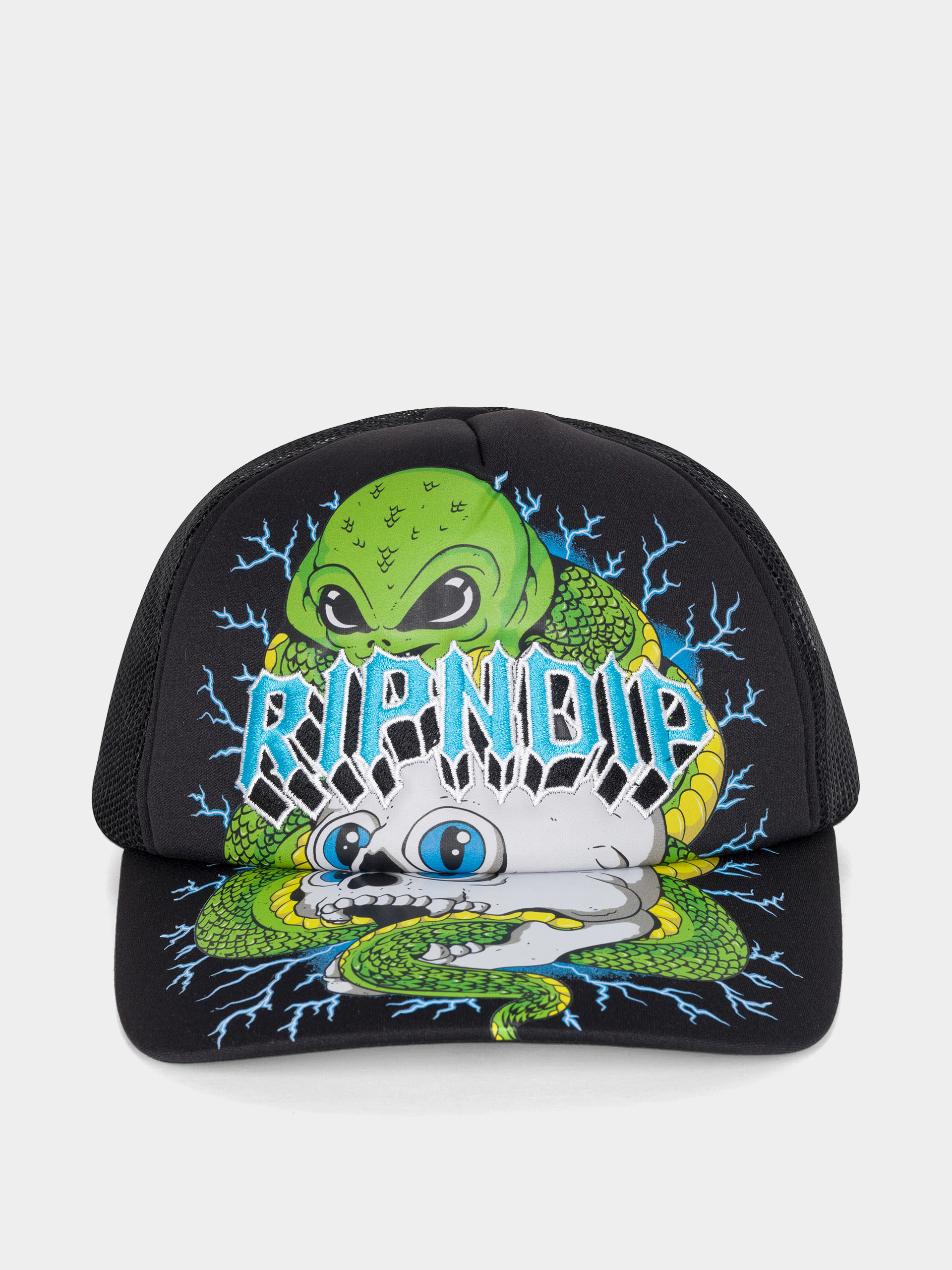 Šiltovka RipNDip Skull And Bones Trucker (black)