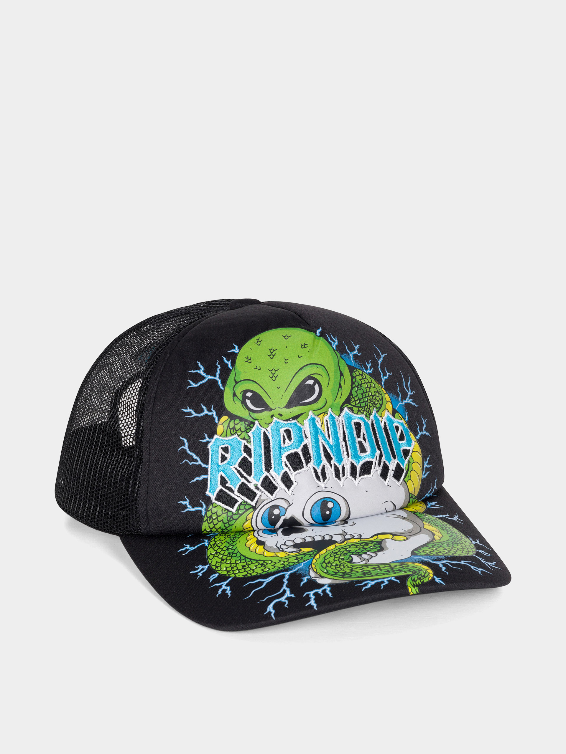 Šiltovka RipNDip Skull And Bones Trucker (black)