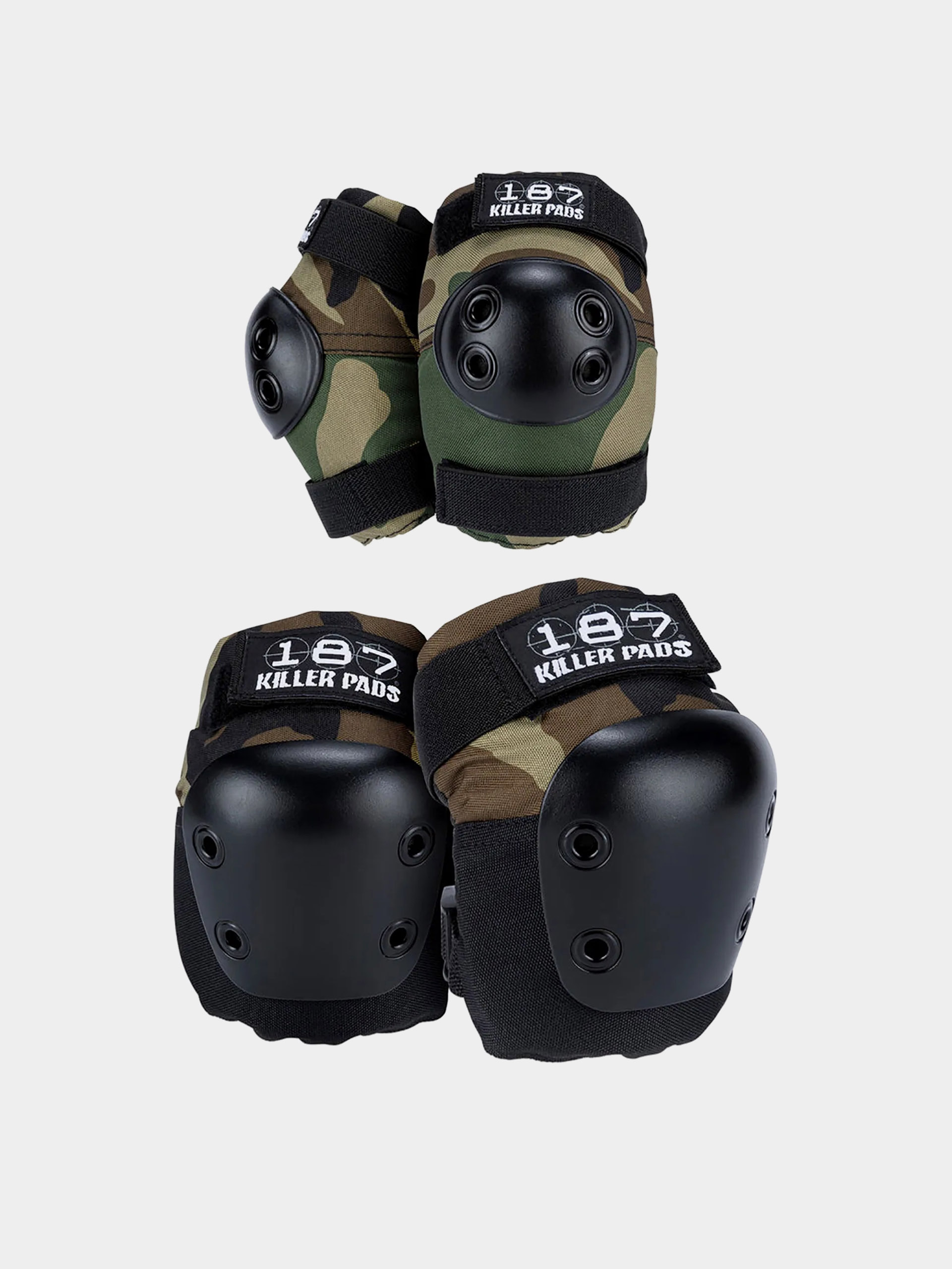 Chrániče 187 Killer Pads Jr Six Pack Set JR (camo)