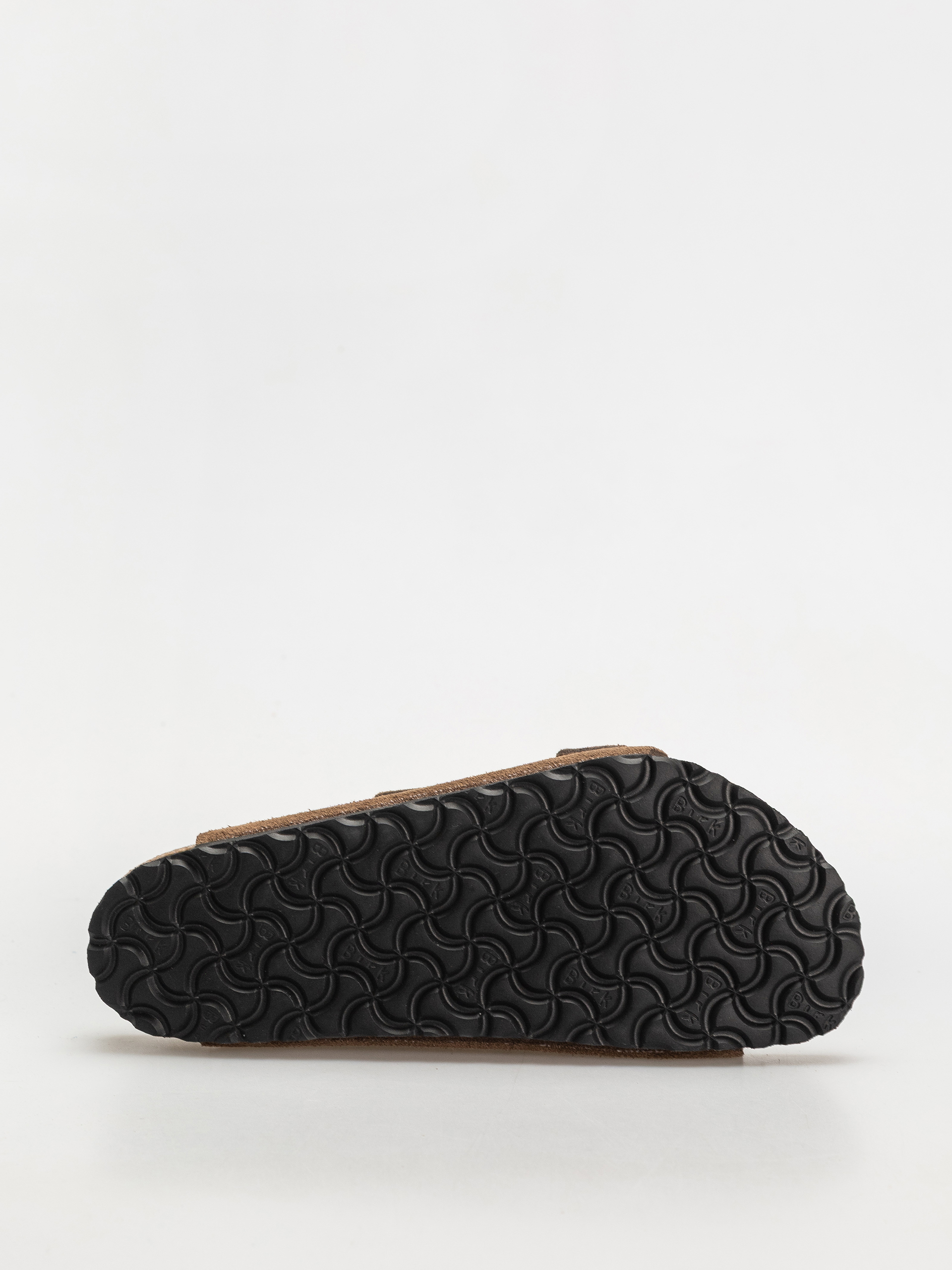 Šľapky Birkenstock Arizona Suede Leather Regular (dark tea)