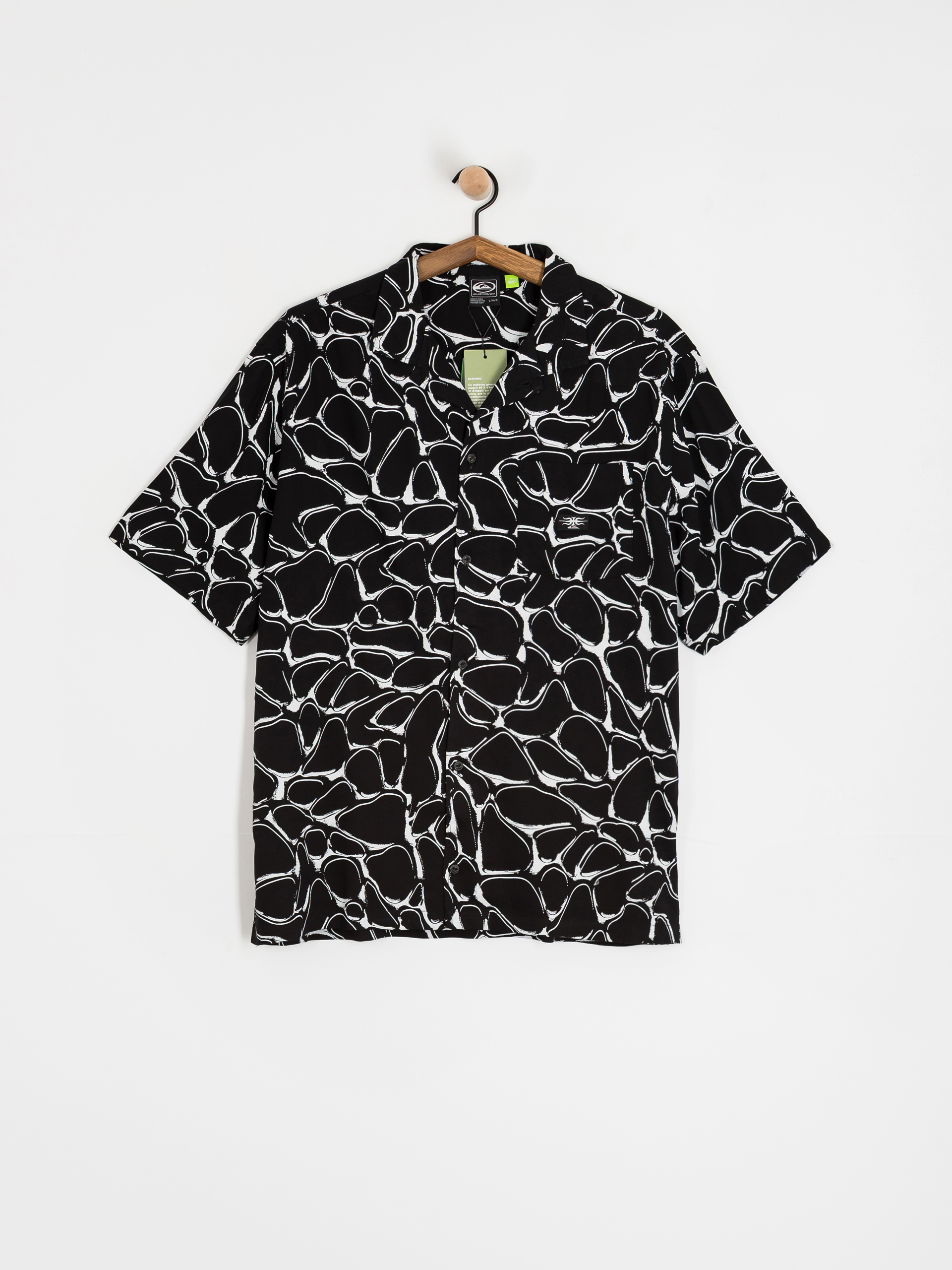 Košeľa Quiksilver Mercury Chrome Shirt (black mercury chrome)